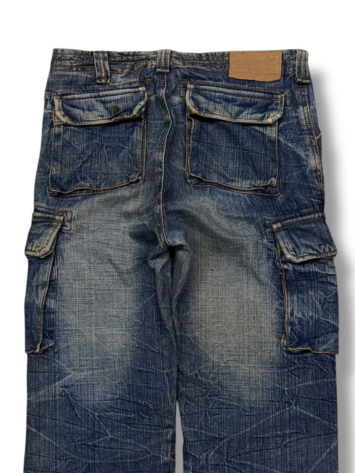 Ciaopanic Vintage 00s Ciaopanic Japanese Cargo Denim Jeans | W31 Size US 31 - 5 Thumbnail