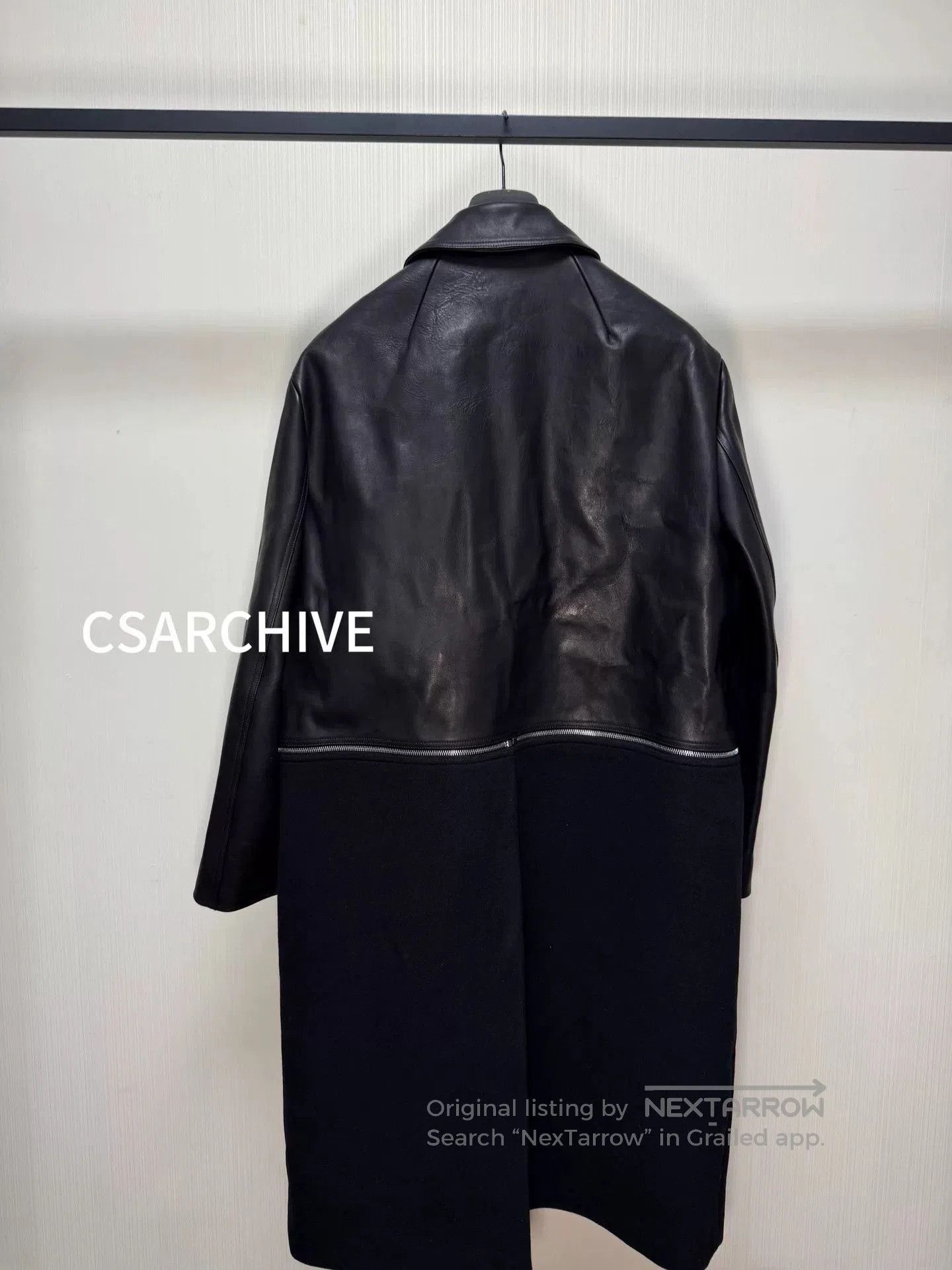 Rick Owens Rick Owens 25FW Blixa Max Leather Coat. Size US M / EU 48-50 / 2 - 4 Thumbnail