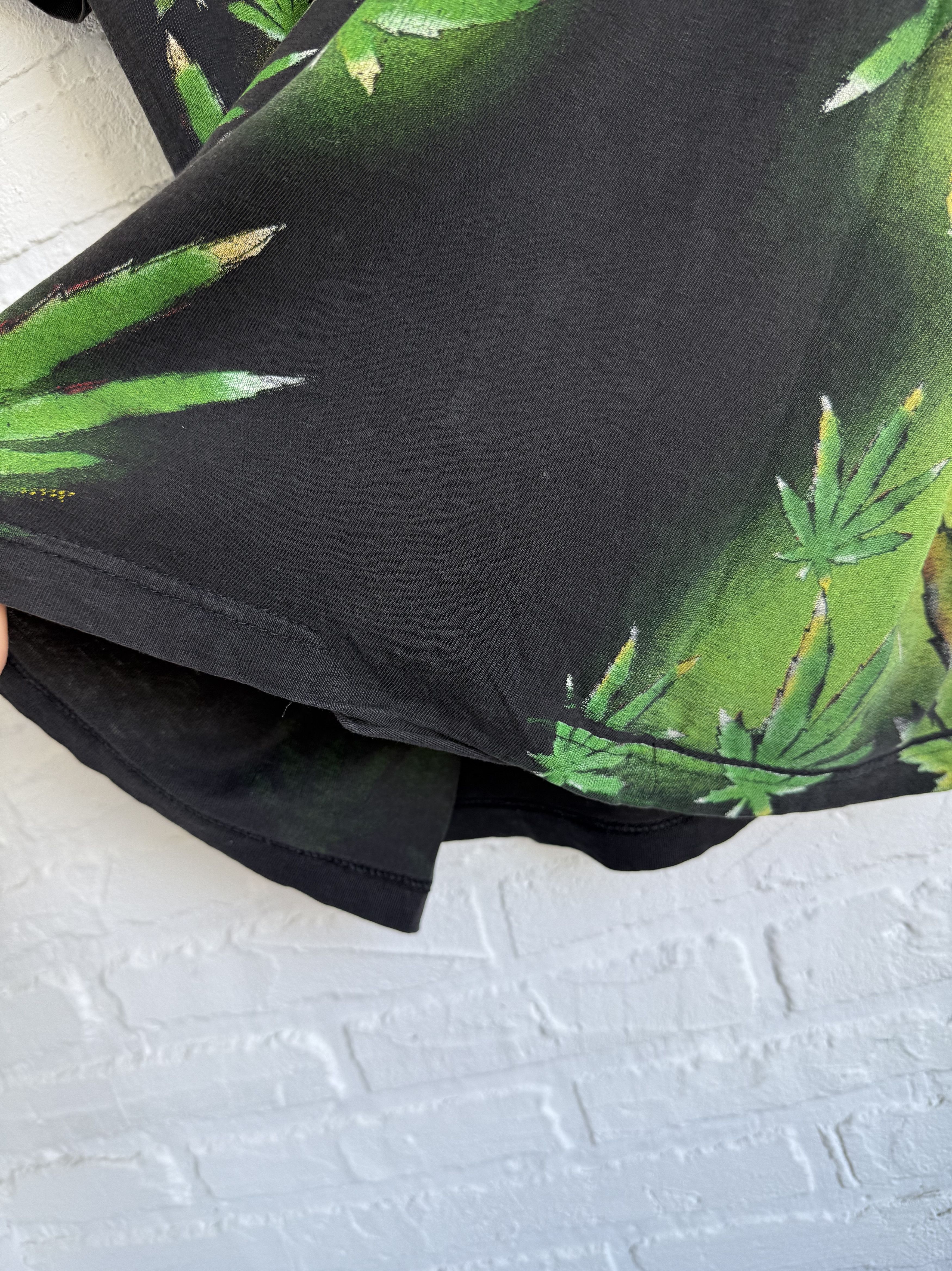 Bob Marley Vintage 90s Bob Marley Rastaman Reggae Marijuana tee Size US L / EU 52-54 / 3 - 8 Thumbnail
