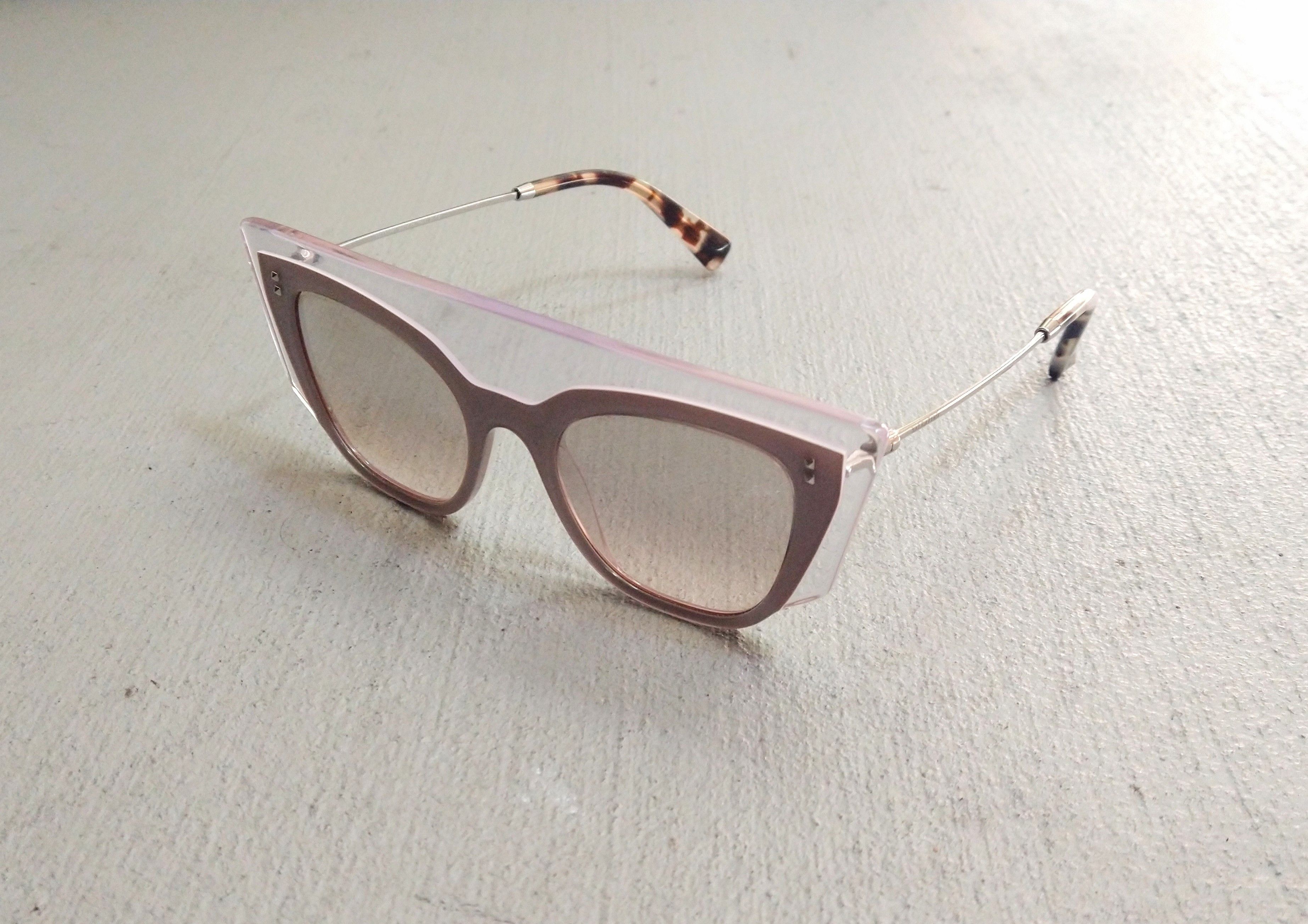 Valentino Valentino Sunglasses VA4035 Pink Clear Cats Eye Size ONE SIZE - 2 Thumbnail