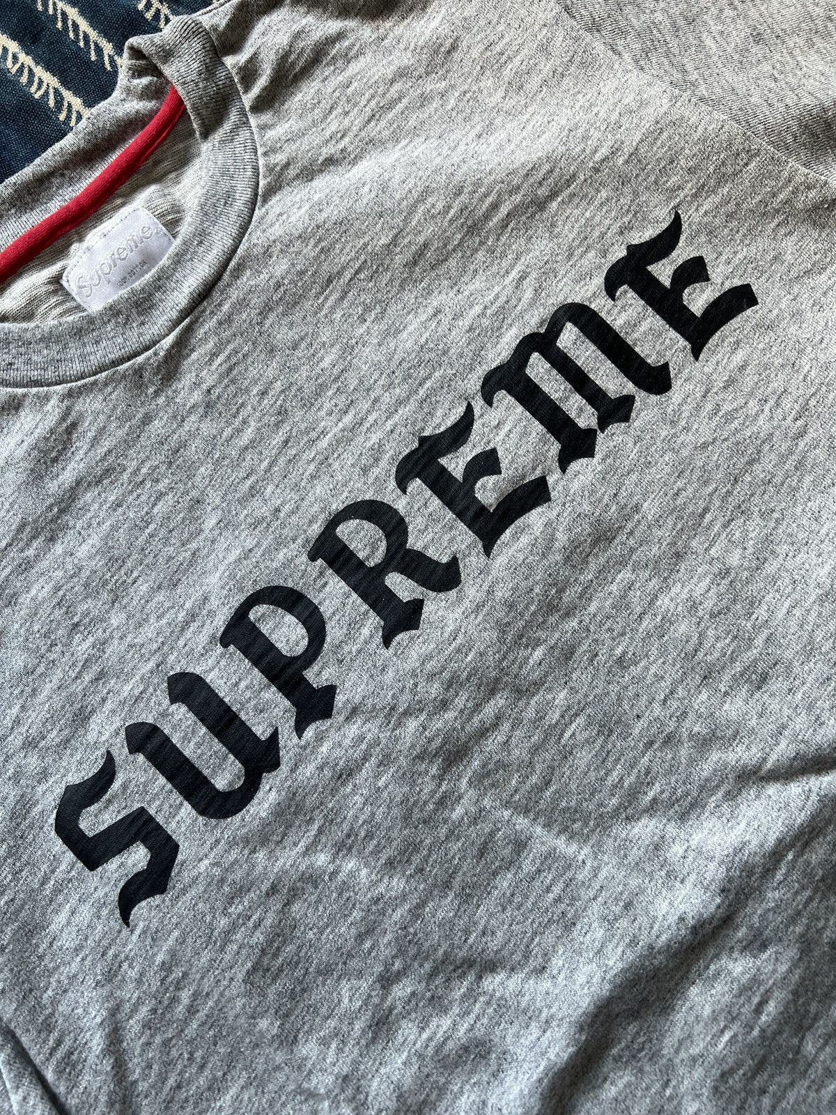 Supreme Supreme Archive Old English Jersey T-shirt Size US M / EU 48-50 / 2 - 6 Thumbnail