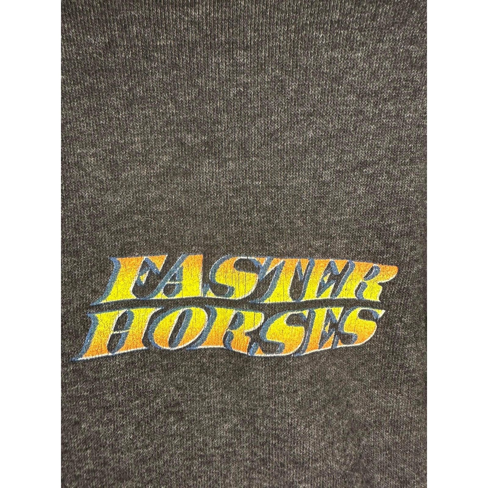 Other Faster Horses Festival Full Zip Hoodie Fleece Jacket Gray S Size S / US 4 / IT 40 - 4 Thumbnail