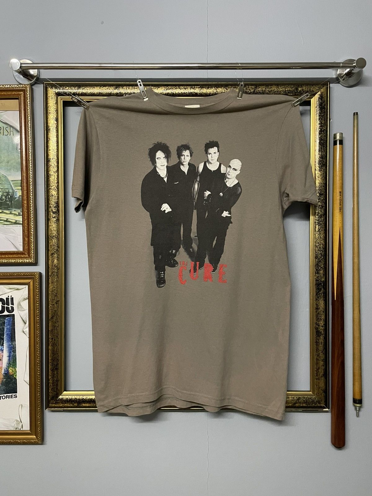 Band Tees Vintage Original The Cure Mirror Print Rare Photo tee Band Size US M / EU 48-50 / 2 - 1 Thumbnail