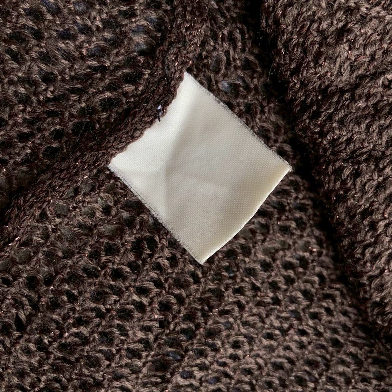 Y's Y’s bis Yohji Yamamoto Brown Knit Vintage Cardigan Size M / US 6-8 / IT 42-44 - 7 Thumbnail
