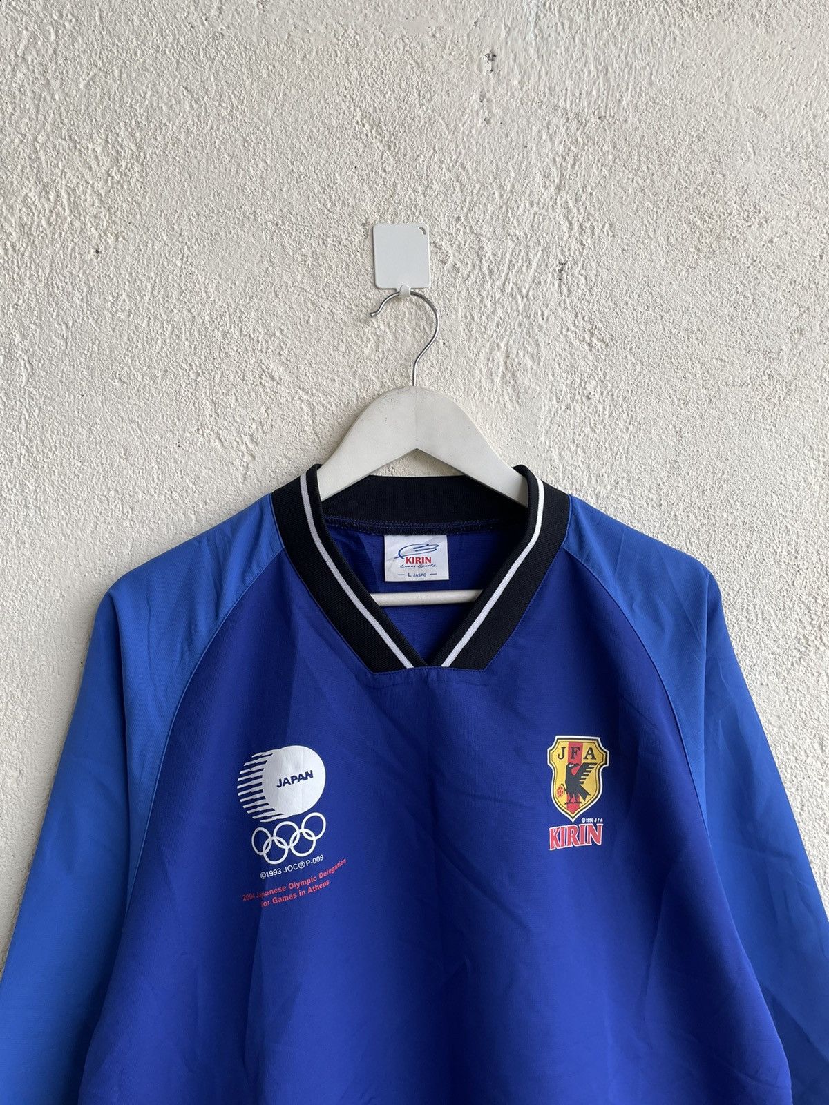 Japanese Brand 1992 Japan Training Jersey Soccer Size US XL / EU 56 / 4 - 2 Thumbnail