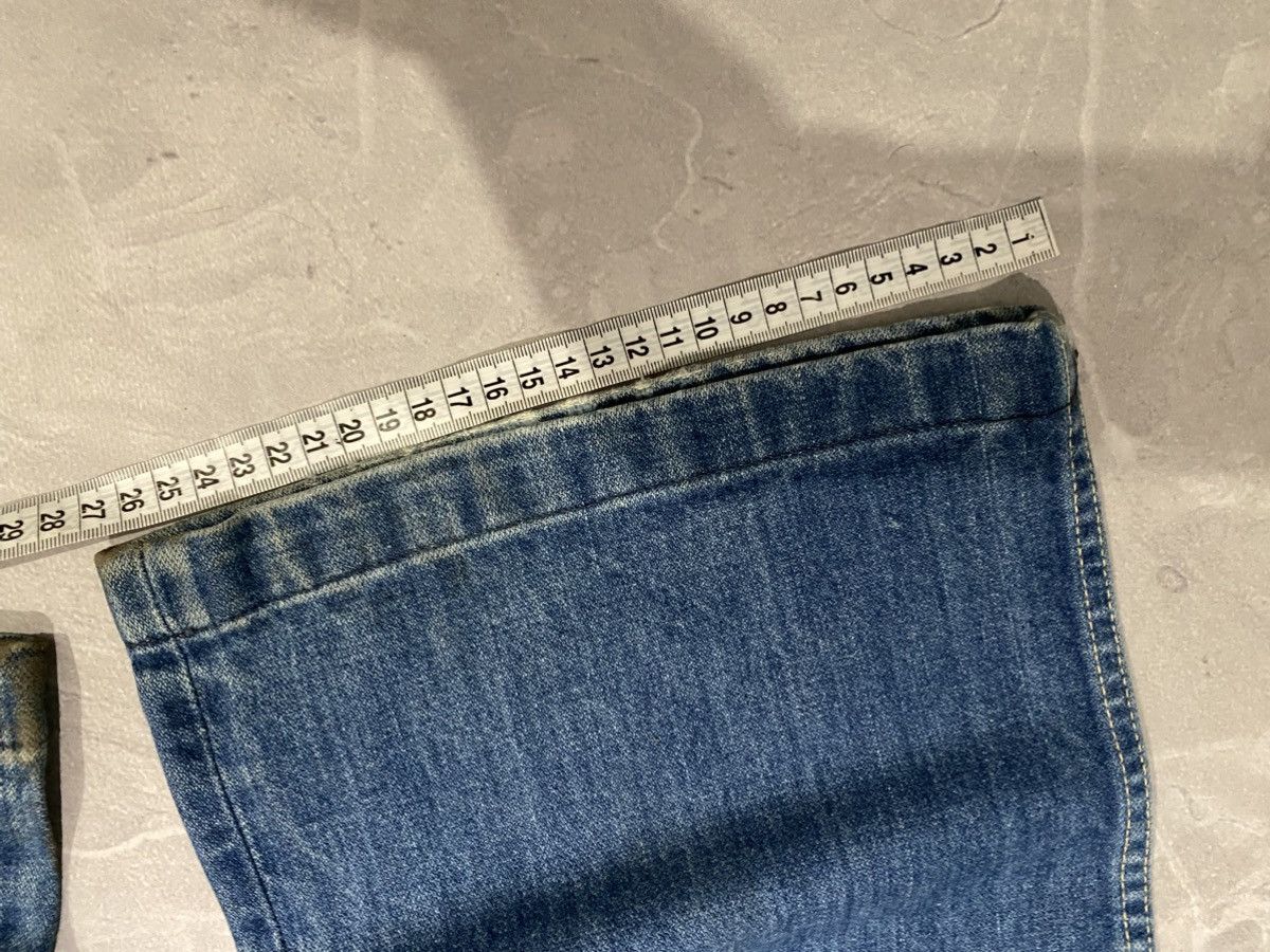 Vintage CRAZY Rare Washed Flared / Japanese Style Y2K / Vintage Size US 27 - 5 Thumbnail