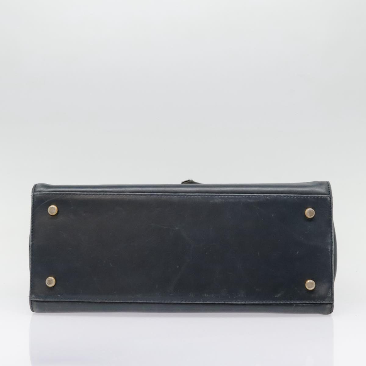 Salvatore Ferragamo Salvatore Ferragamo Gancini Tote Bag Leather Black Gold Size ONE SIZE - 10 Thumbnail