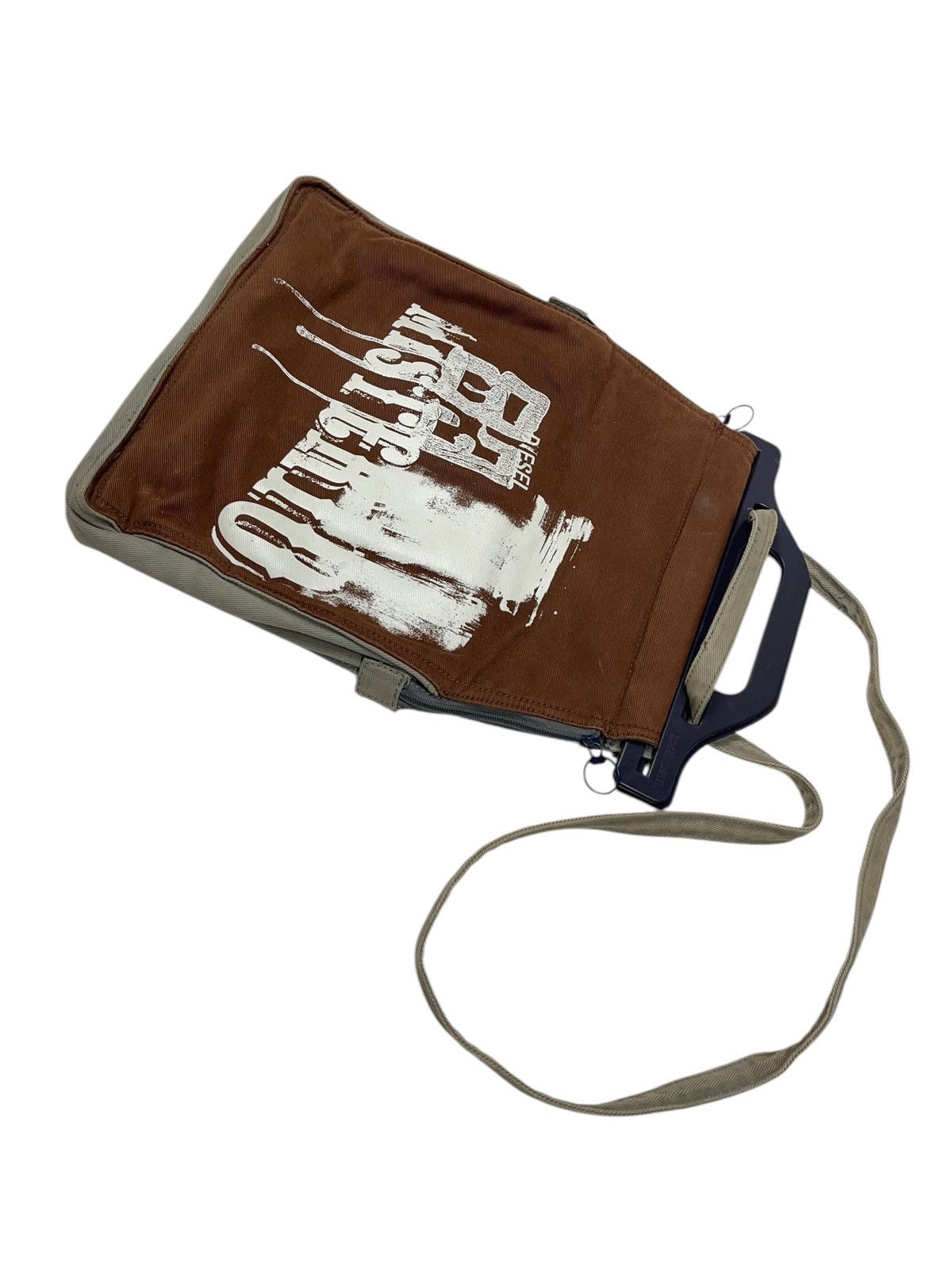 Diesel Vintage Diesel Spare Parts Double Sided Crossbody Bag y2k Size ONE SIZE - 12 Thumbnail