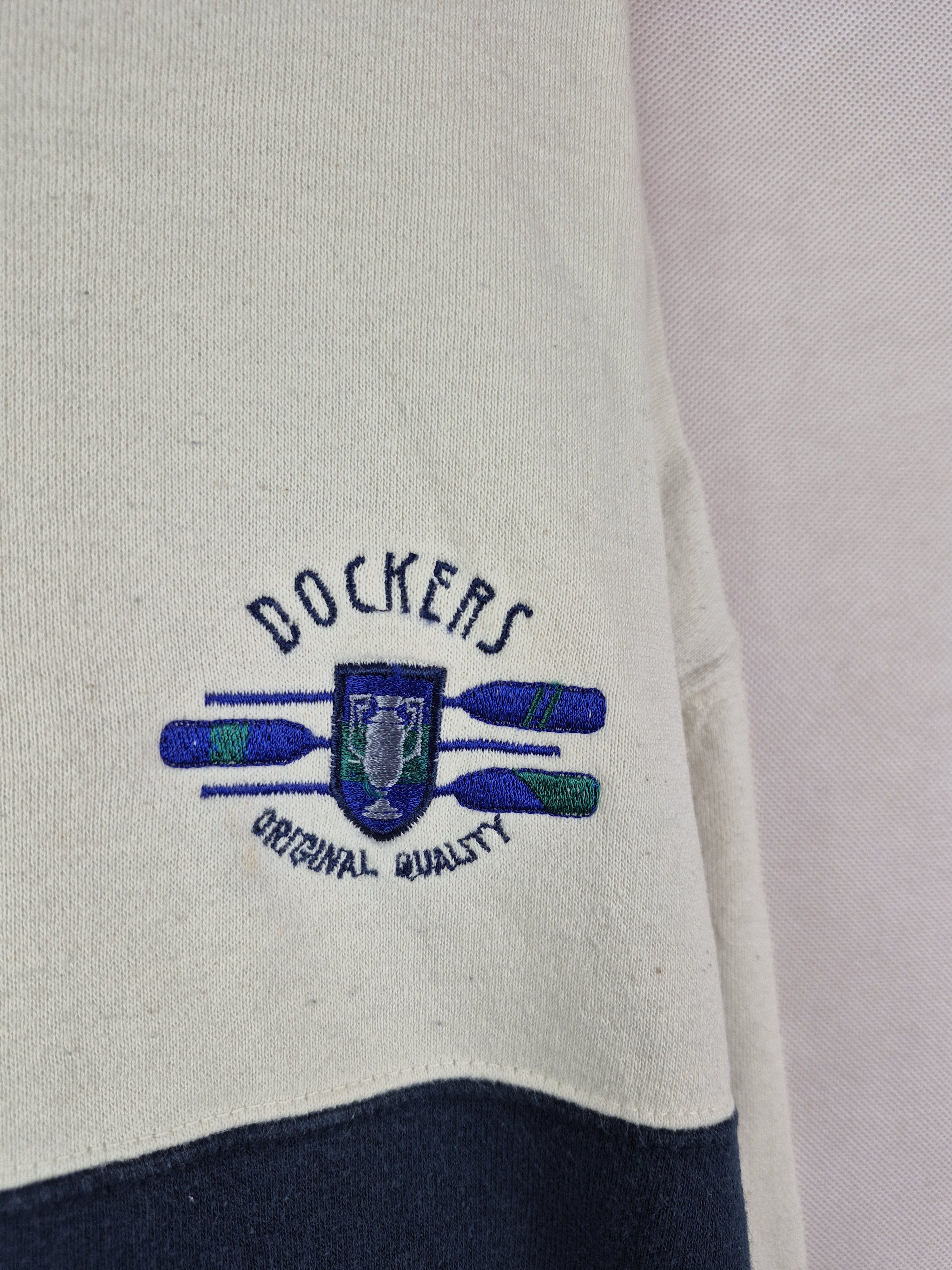 Dockers 🔥 Dockers Oversize Bigsize Sweatshirt Jumper Size US XXL / EU 58 / 5 - 3 Thumbnail