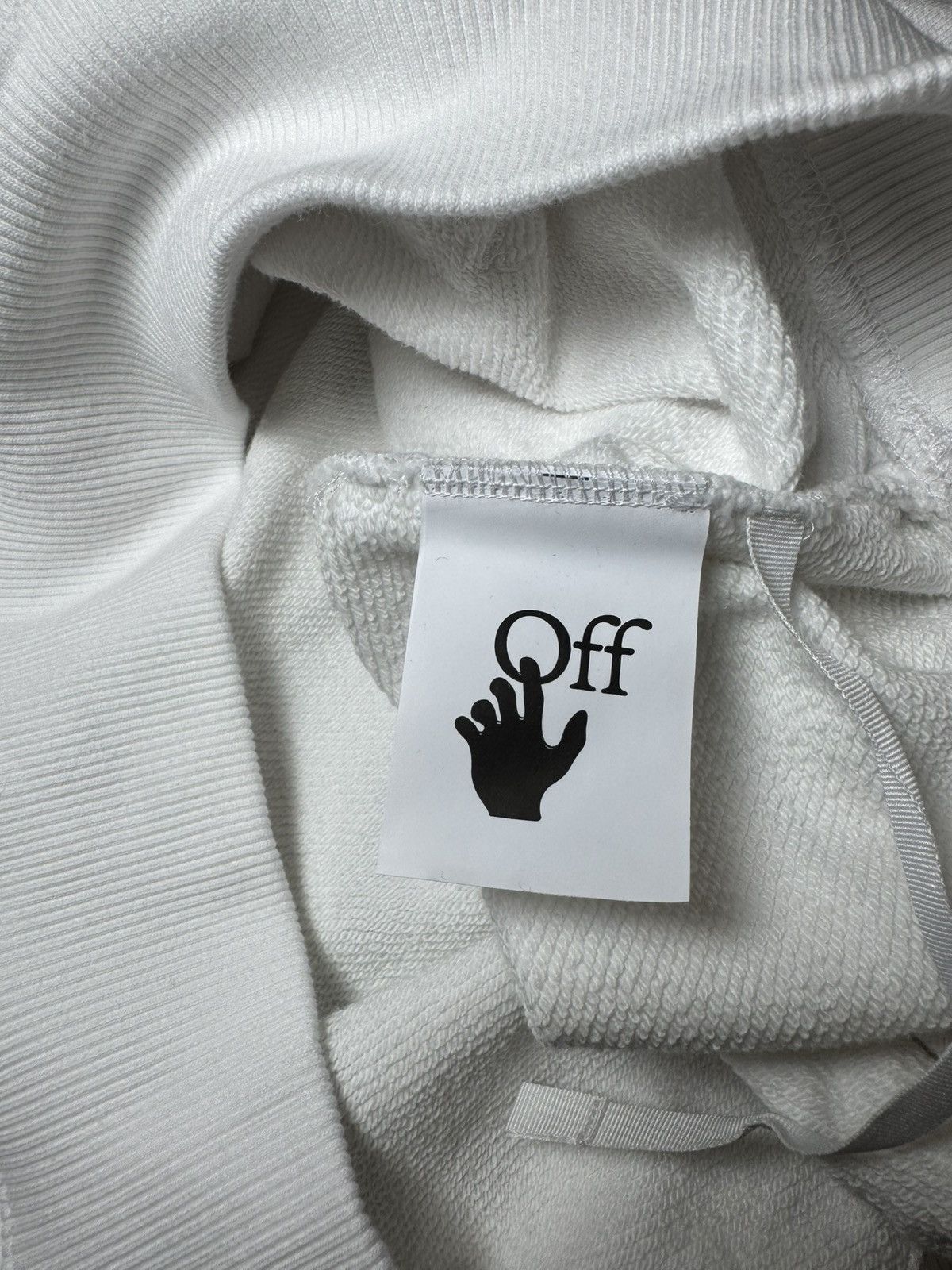 Designer × Off-White × Supreme Off-White Hand Arrow Boxy Hoodie Size US M / EU 48-50 / 2 - 14 Thumbnail