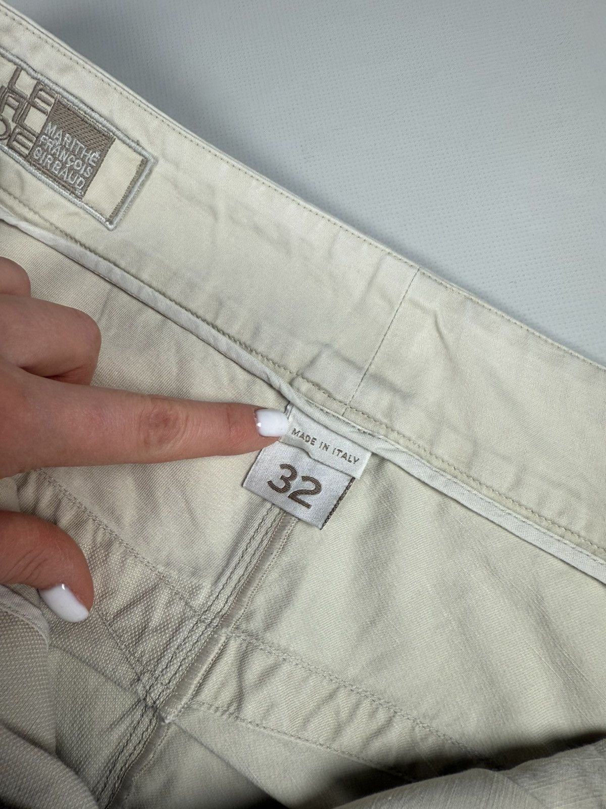 Marithe + Francois Girbaud × Vintage Girbaud Vintage Avant-Garde Cargo Pockets Baggy Chino Pants Size US 32 / EU 48 - 14 Thumbnail