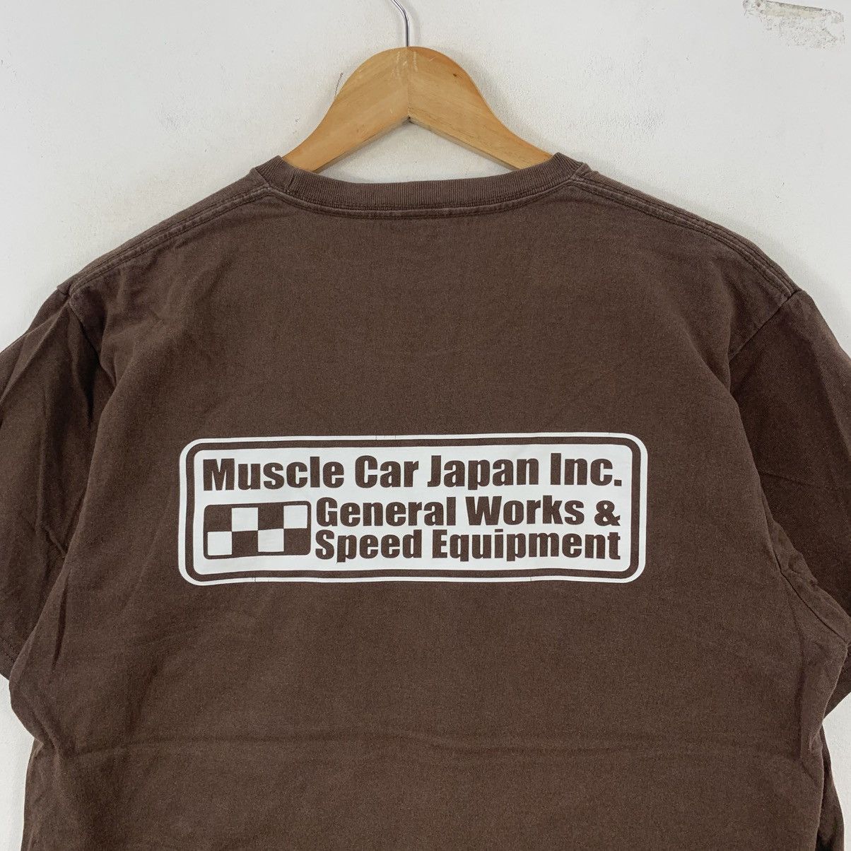 Japanese Brand MUSCLE CAR JAPAN Inc Racing F1 Japanese Brand Tshirt Size US XL / EU 56 / 4 - 3 Thumbnail