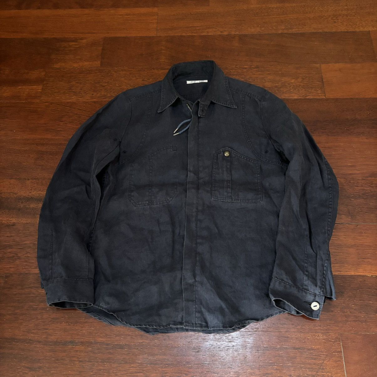 Designer × Japanese Brand × Vintage ⚡️QUICK SHIP⚡️ In Sync With Linnen Shirt Jacket Size US S / EU 44-46 / 1 - 1 Thumbnail