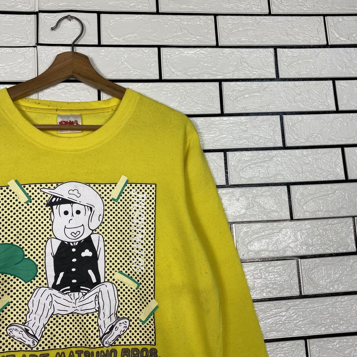 Japanese Brand 📌Vintage Sweatshirt Japan Cartoon Matsuno Bros Big Logo Size US M / EU 48-50 / 2 - 7 Thumbnail