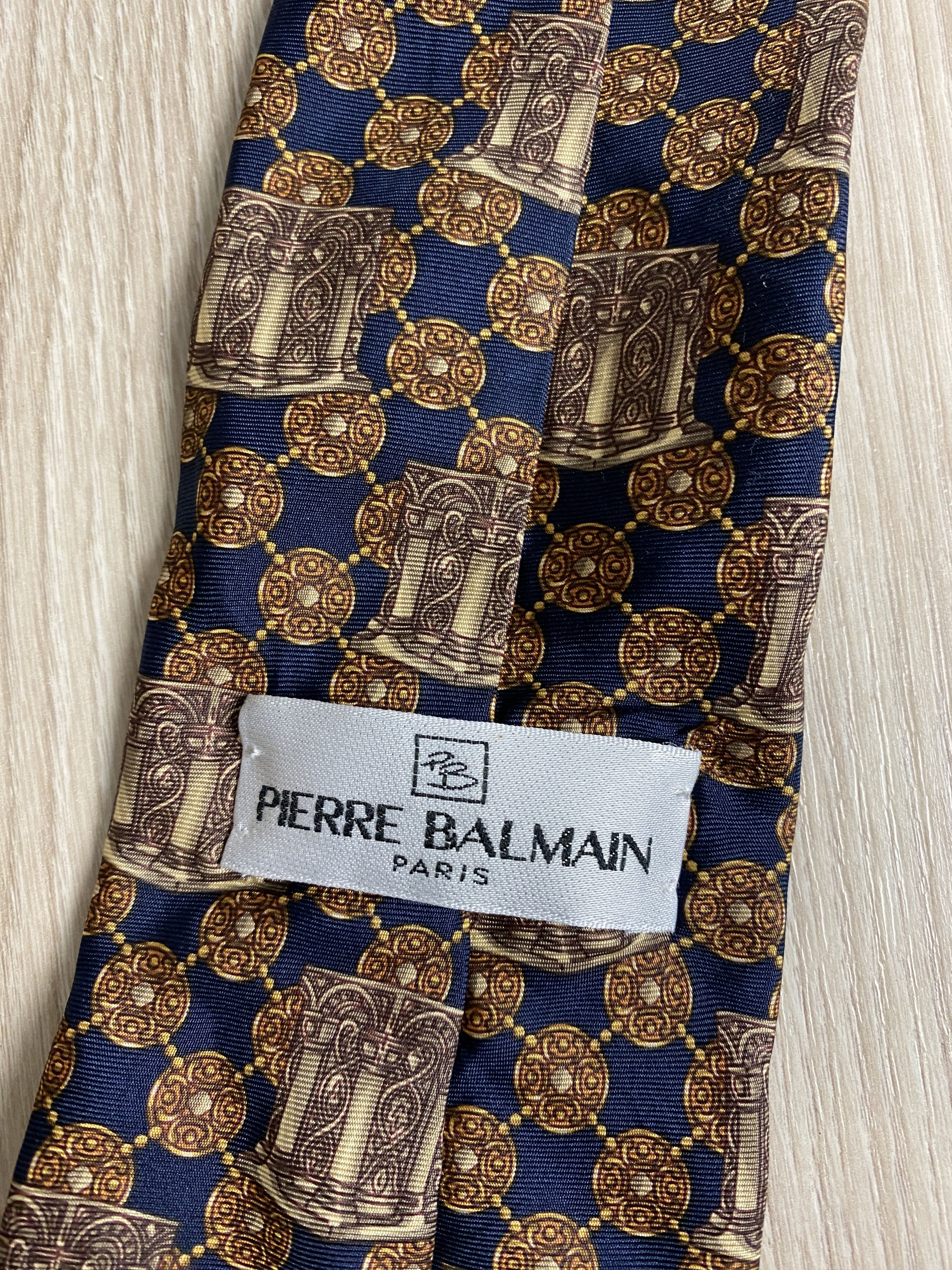 Pierre Balmain × Vintage Pierre Balmain vintage silk tie Size ONE SIZE - 4 Thumbnail
