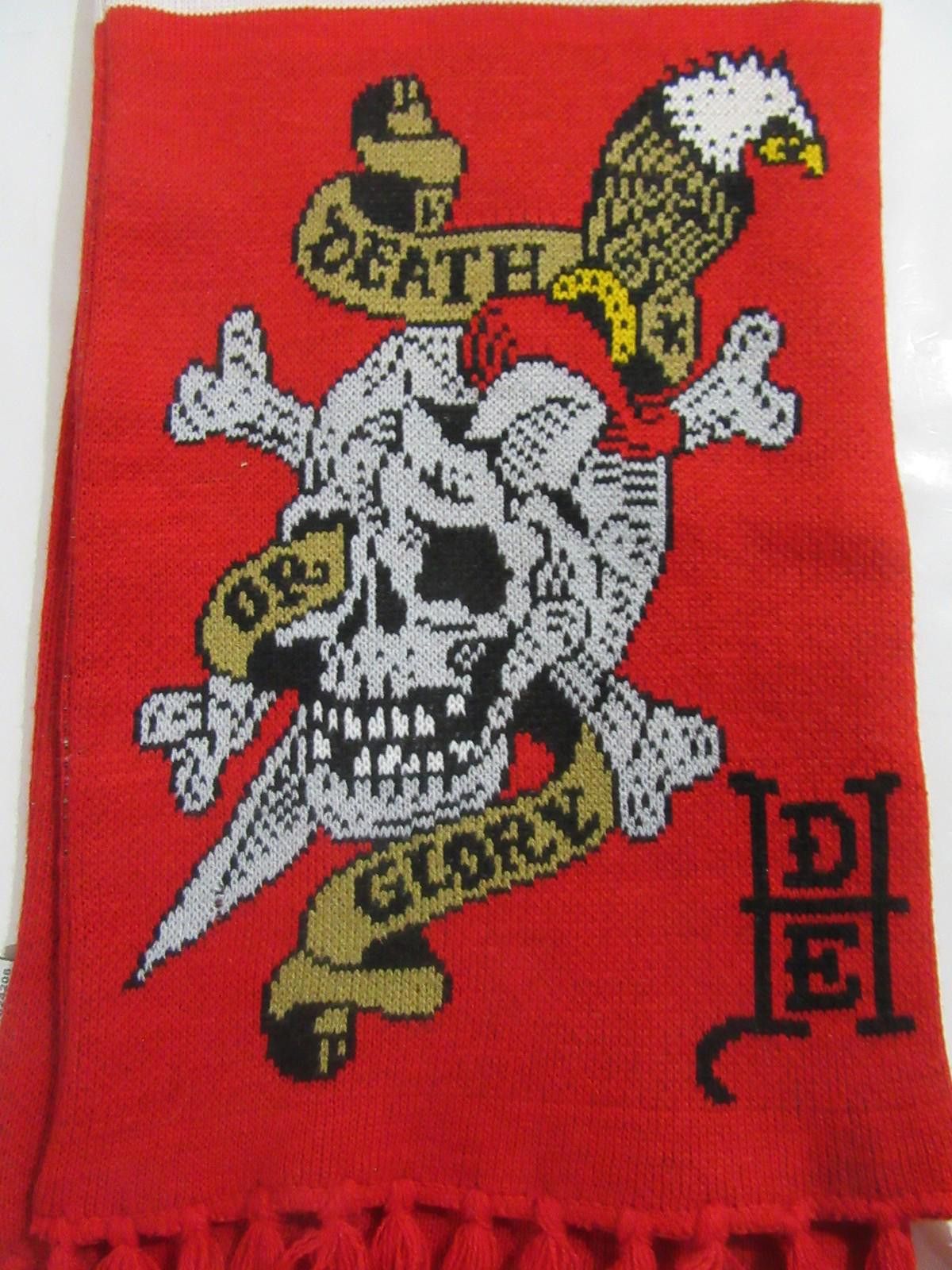 Ed Hardy Ed Hardy by Christian Audigier Mens Scarf Y2K NWOT Size ONE SIZE - 2 Thumbnail