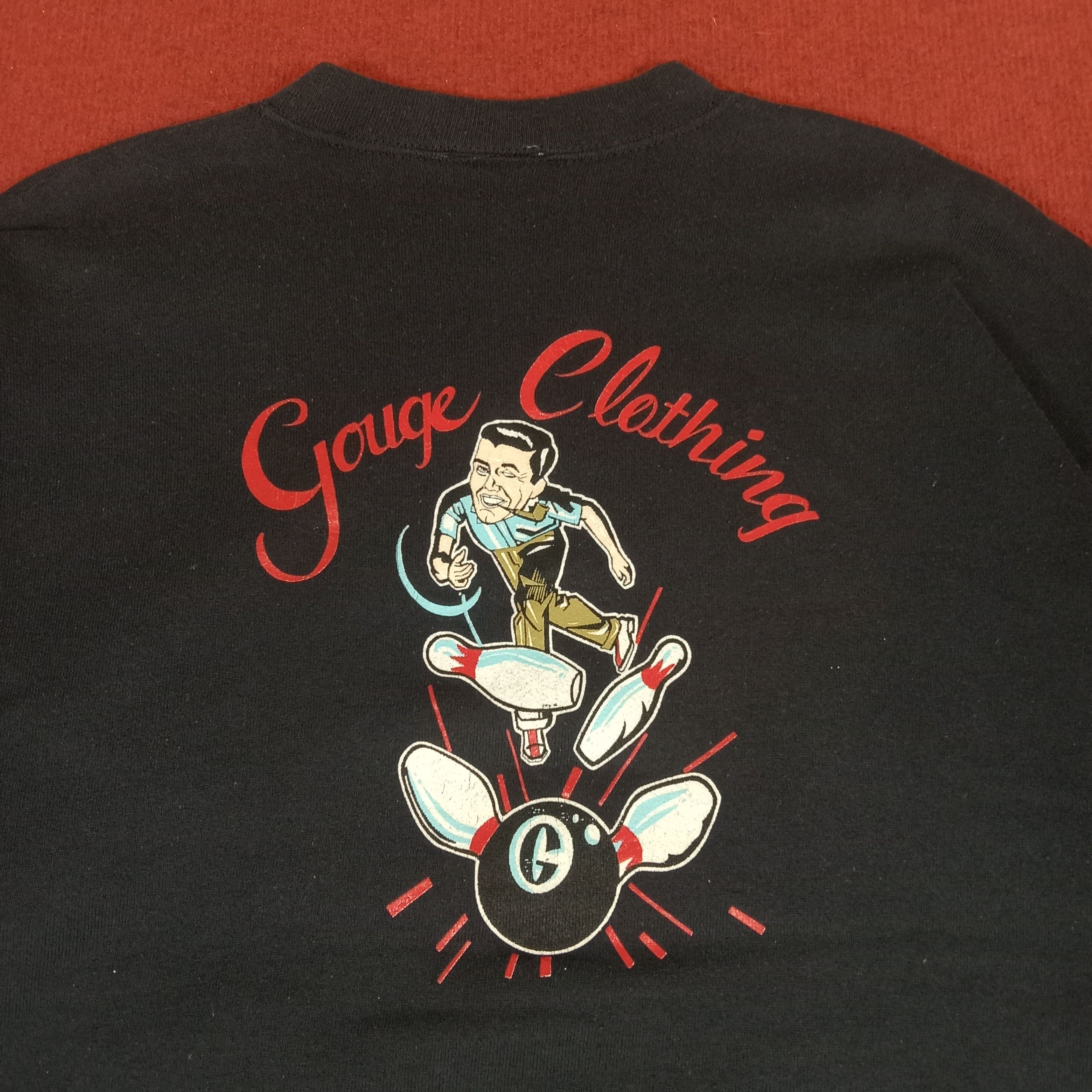 Vintage Gouge Skateboard Style Sweatshirt dp1 Size US L / EU 52-54 / 3 - 4 Thumbnail