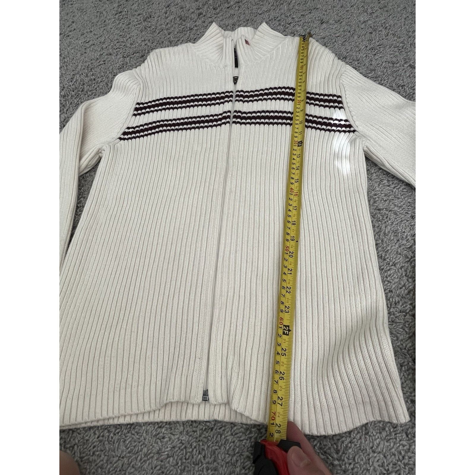 Polo Ralph Lauren VTG Polo Jeans Ralph Lauren Sweater Mens Large Full Zip Size US L / EU 52-54 / 3 - 8 Thumbnail