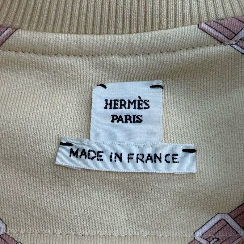 Hermes Hermes Beige Chain Pattern Sweatshirt Size XS / US 0-2 / IT 36-38 - 5 Thumbnail
