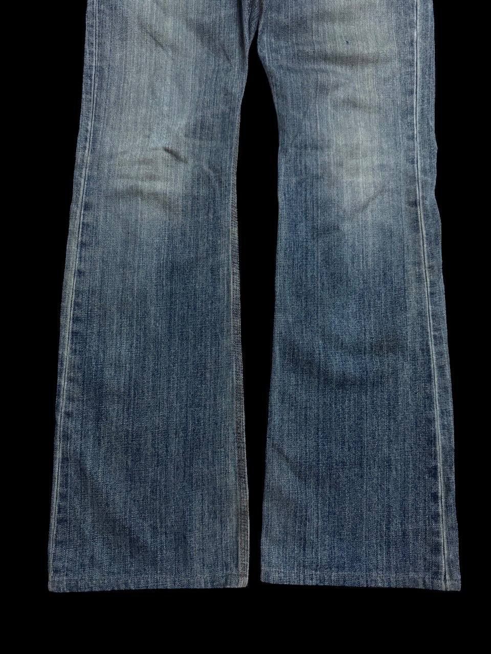 Japanese Brand FLARE Vintage 90s 🇯🇵 Edge Rupert Mudwash Distressed Sick Jean Size US 31 - 8 Thumbnail