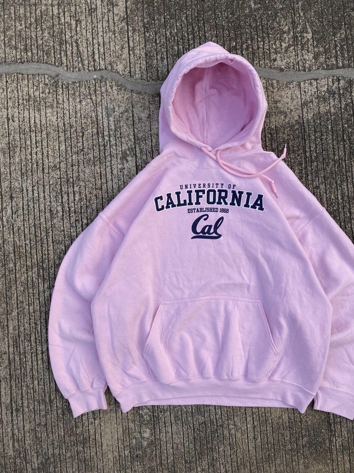 Russell Athletic Vintage Gildan Pink “CA” Hoodie Size US XL / EU 56 / 4 - 3 Thumbnail