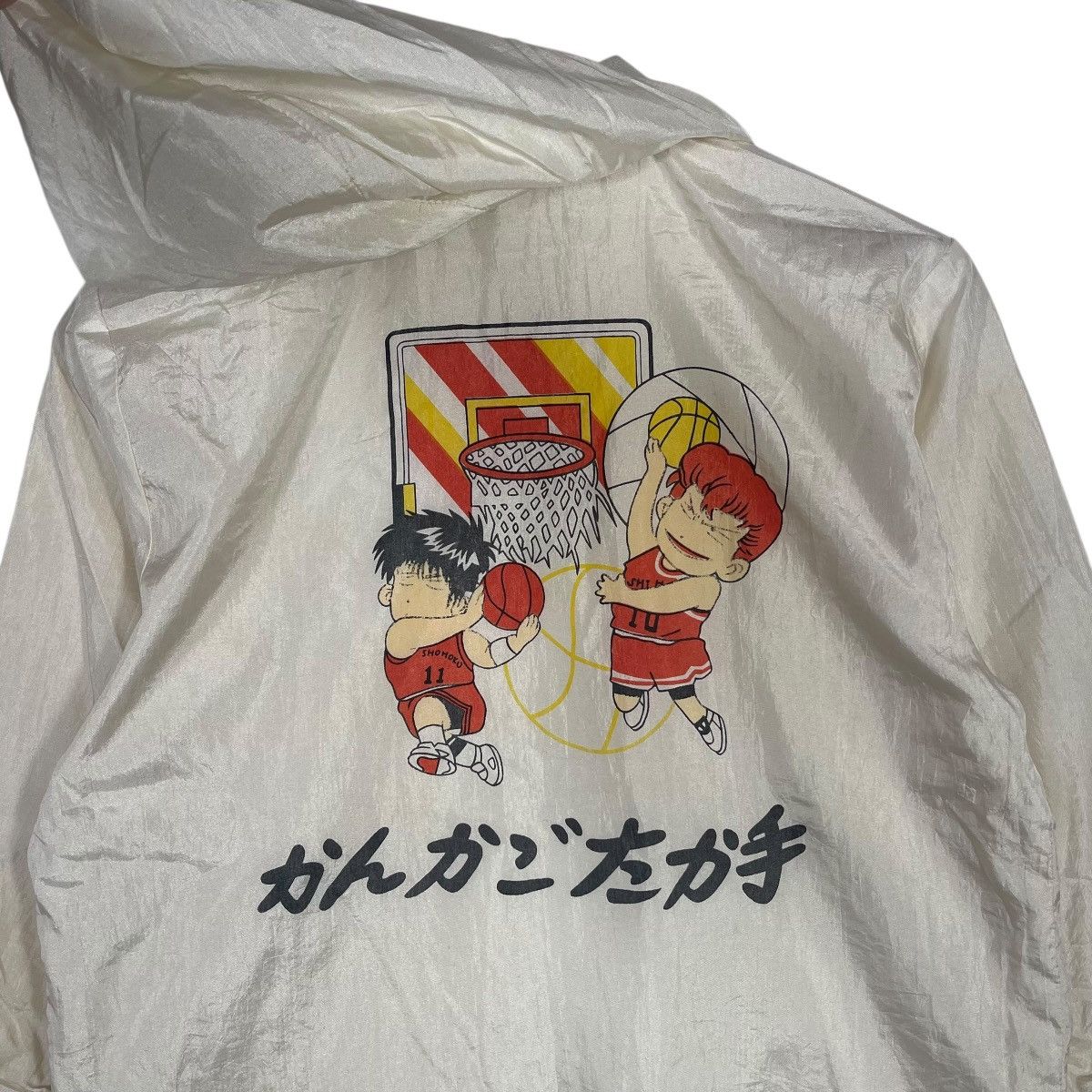 Vintage Vintage 90’s Slam Dunk Japanese Anime Basketball Windbreaker Size US M / EU 48-50 / 2 - 7 Thumbnail