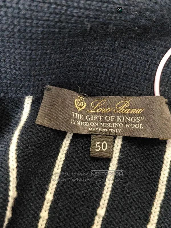Loro Piana Loro Piana Gift Of King Wool Knit Color Block Cardigan. Size US M / EU 48-50 / 2 - 3 Thumbnail