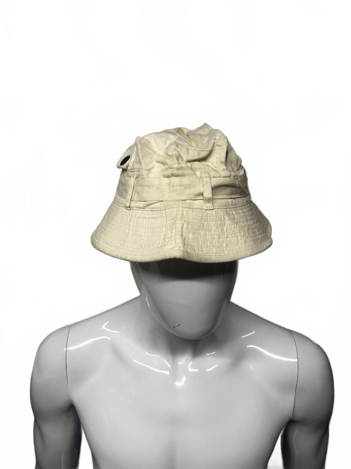Designer Stylish Cream Bucket Hat Size ONE SIZE - 2 Thumbnail