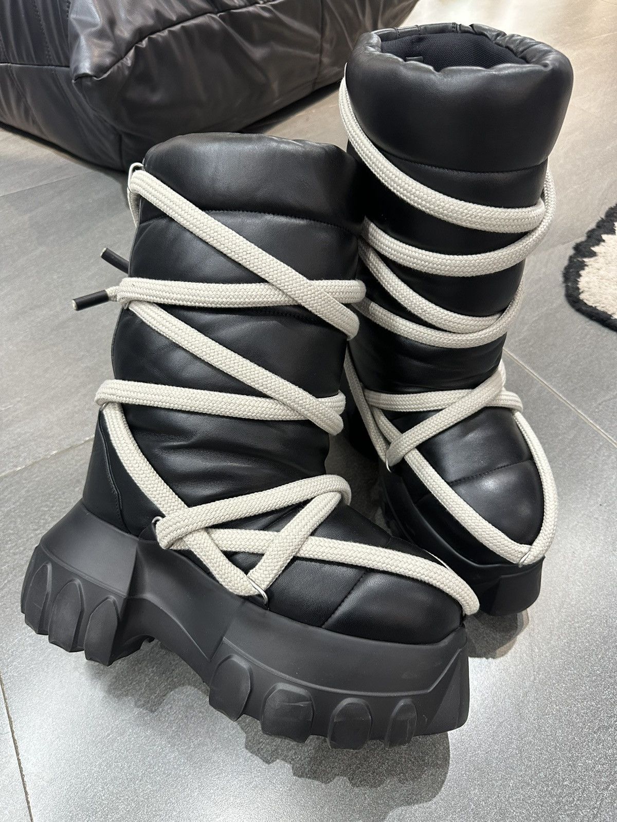 Rick Owens Rick Owens Lunar Tractor Boots | Grailed