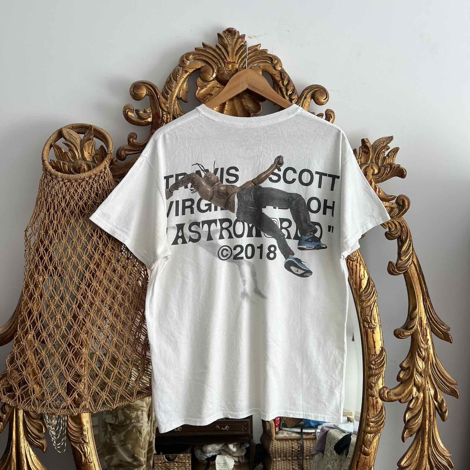 VIRGIL ABLOB x TRAVIS SCOTT x ASTROWORLD T-SHIRT SZ L