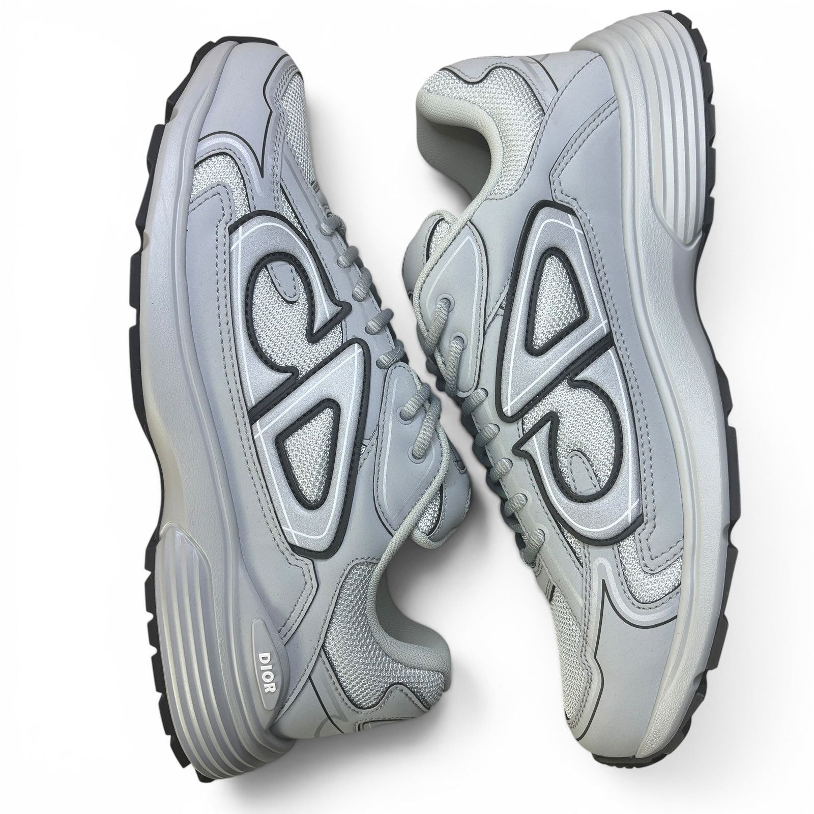 Dior Dior B30 Triple Grey Sneakers | Size 43 (10US) Size US 10 / EU 43 - 1 Thumbnail