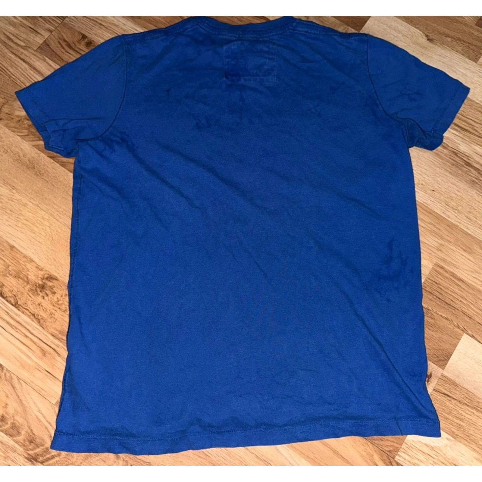 Abercrombie & Fitch VINTAGE Abercrombie Fitch T-Shirt Adult L Blue Embroidered Saranac Warriors Size US L / EU 52-54 / 3 - 3 Thumbnail