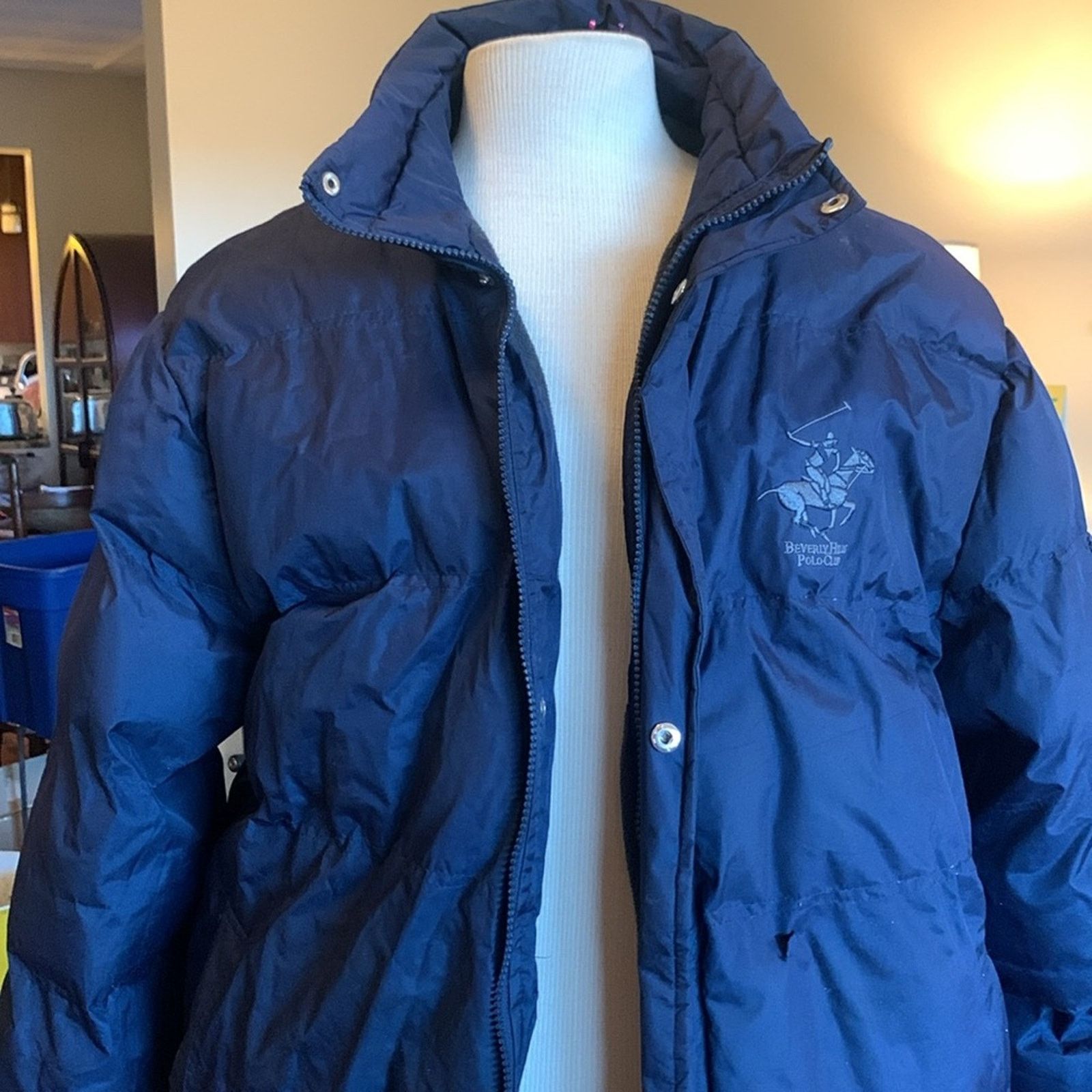 Beverly Hills Polo Club Beverly Hill Polo Club navy blue puffer jacket Size US L / EU 52-54 / 3 - 2 Thumbnail