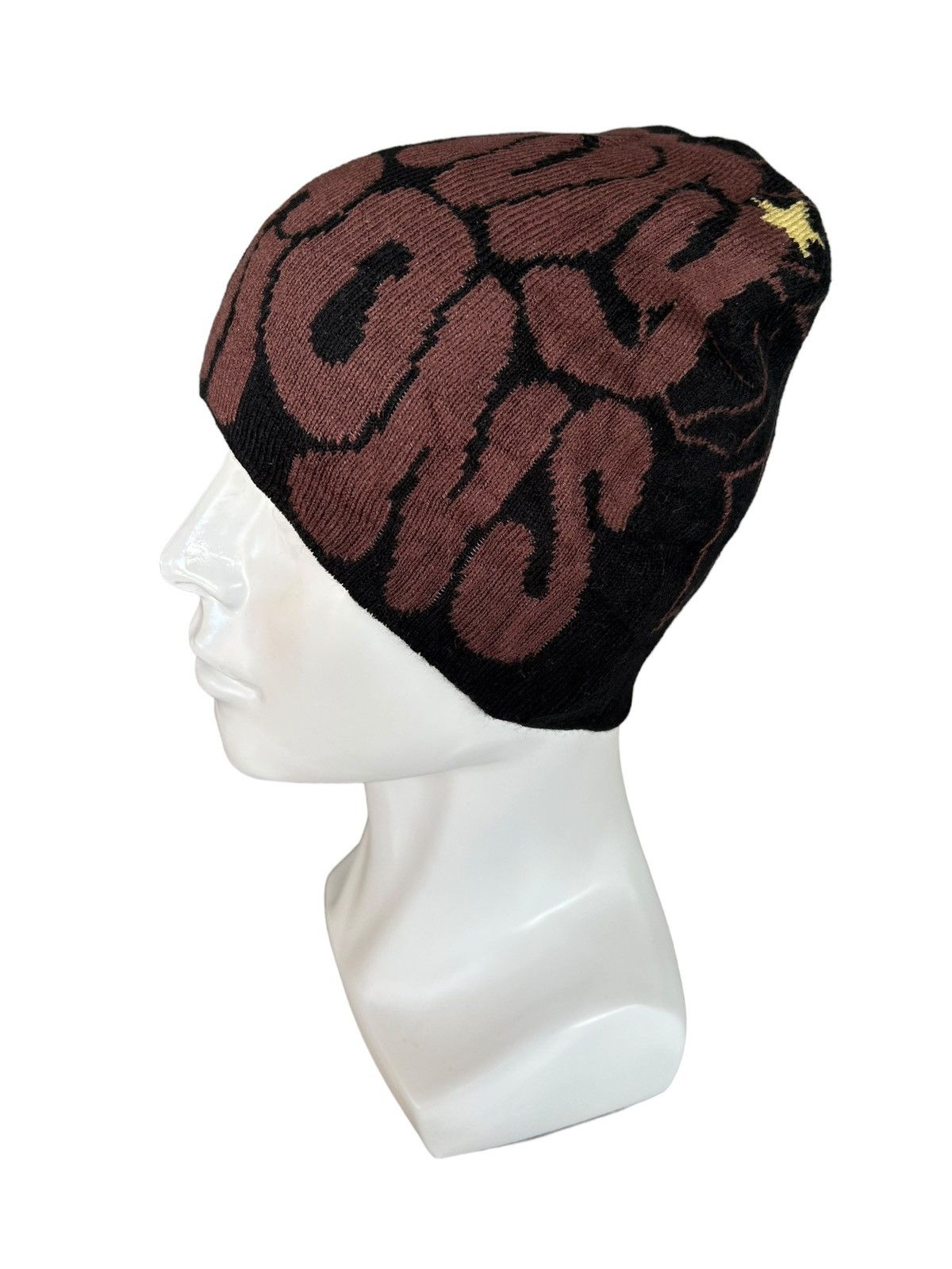 Japanese Brand × Kapital × Vintage Crazy Design Beanie Hats 🕸️☠️ Size ONE SIZE - 5 Thumbnail