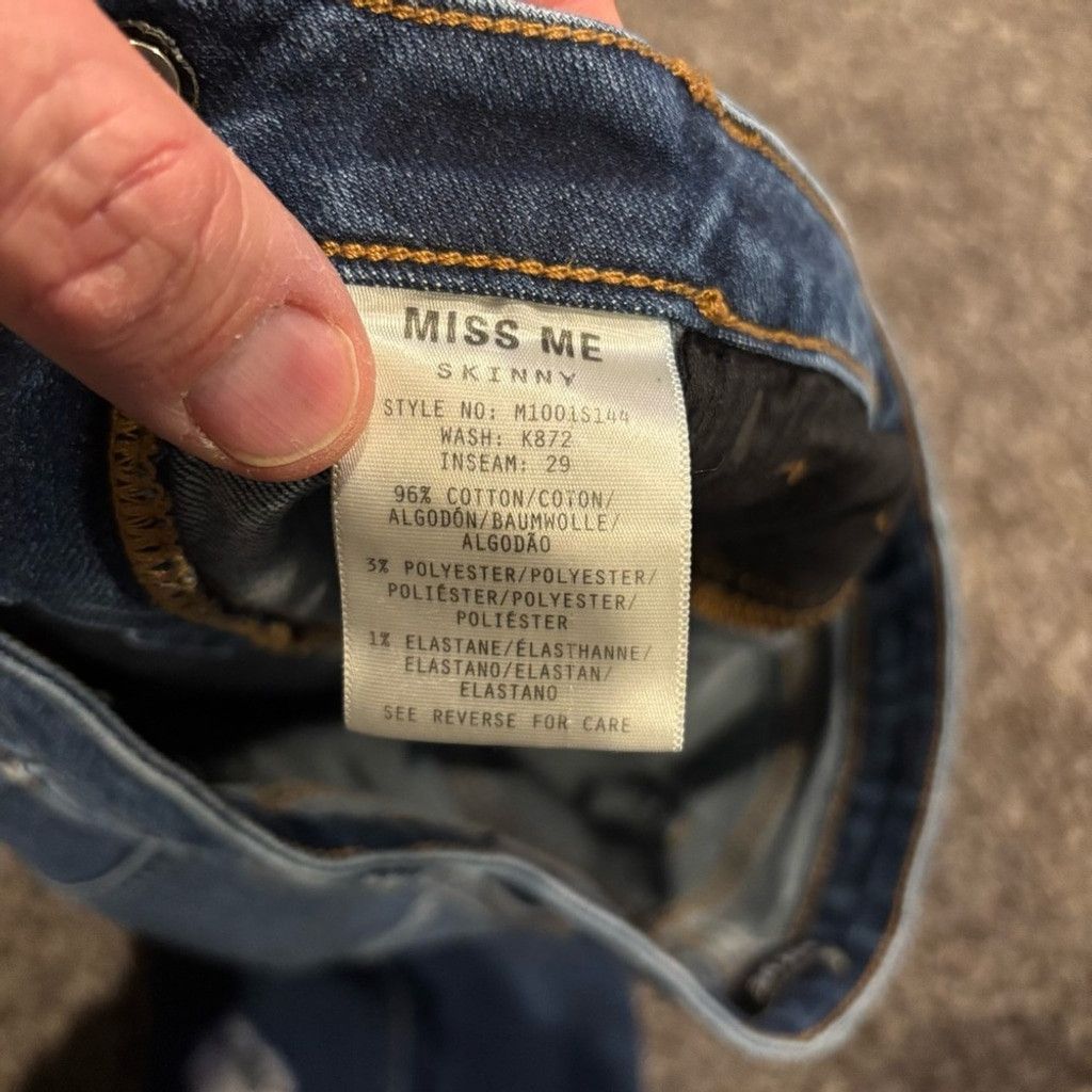 Miss Me Women’s Miss Me Skinny Jeans Size 27" / US 4 / IT 40 - 11 Thumbnail