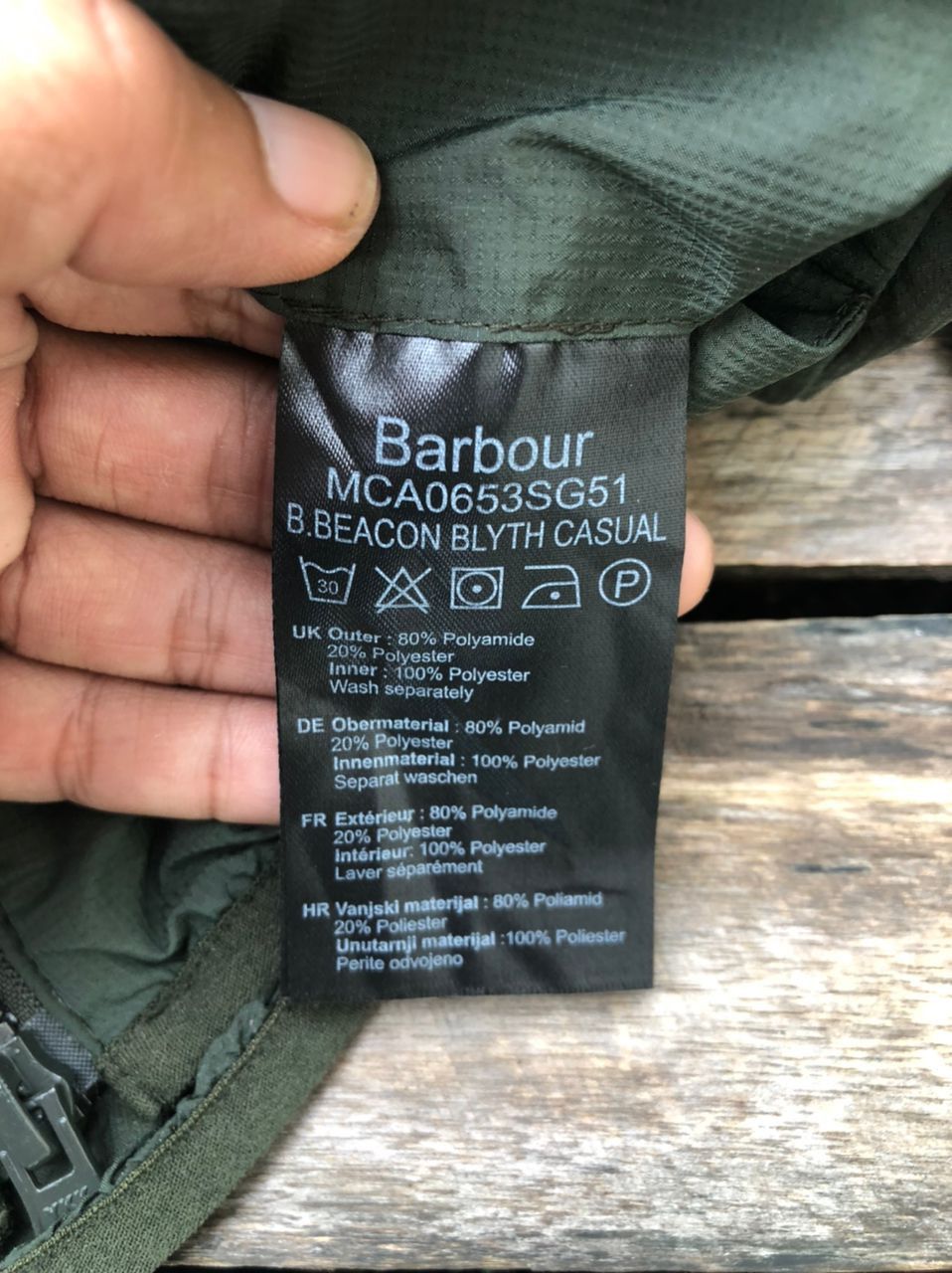 Barbour × Vintage Barbour Beacon Windbreaker Jacket Size US S / EU 44-46 / 1 - 5 Thumbnail