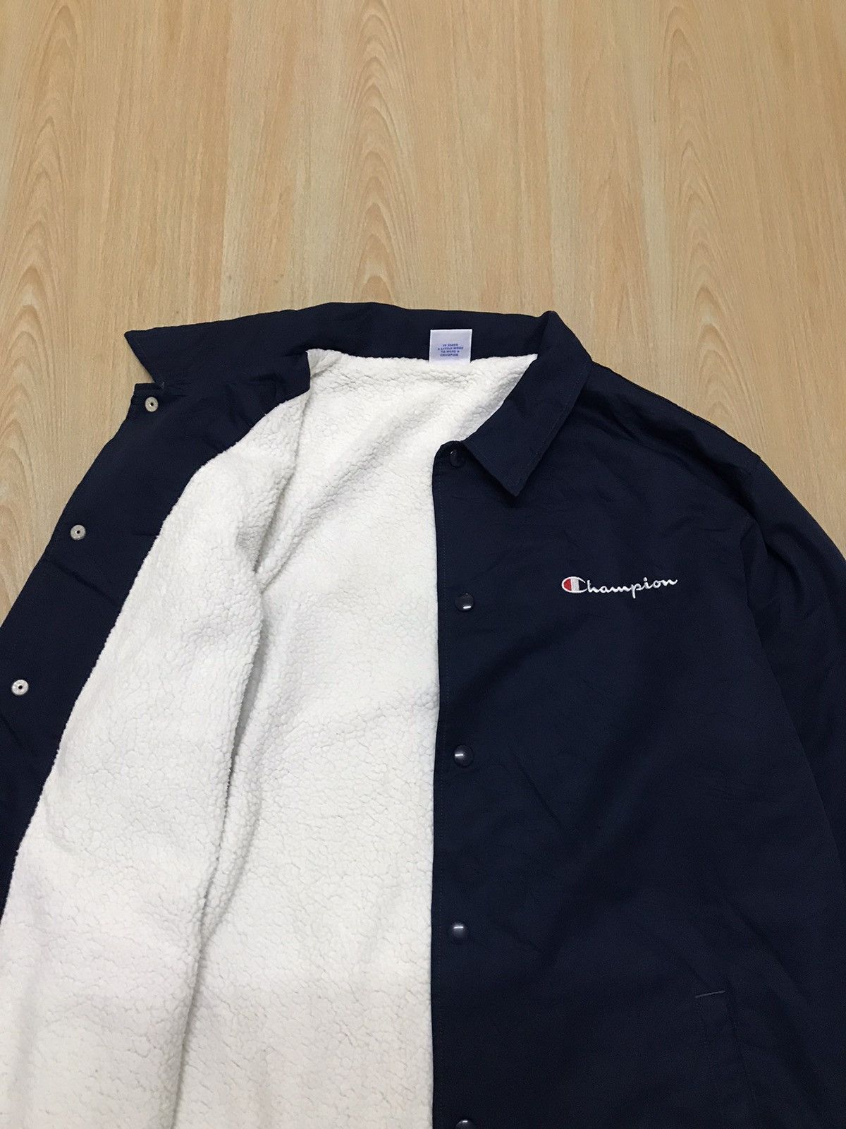 Champion Champion Hoodie Streetwear Fleece Lining Jacket Size US XL / EU 56 / 4 - 3 Thumbnail