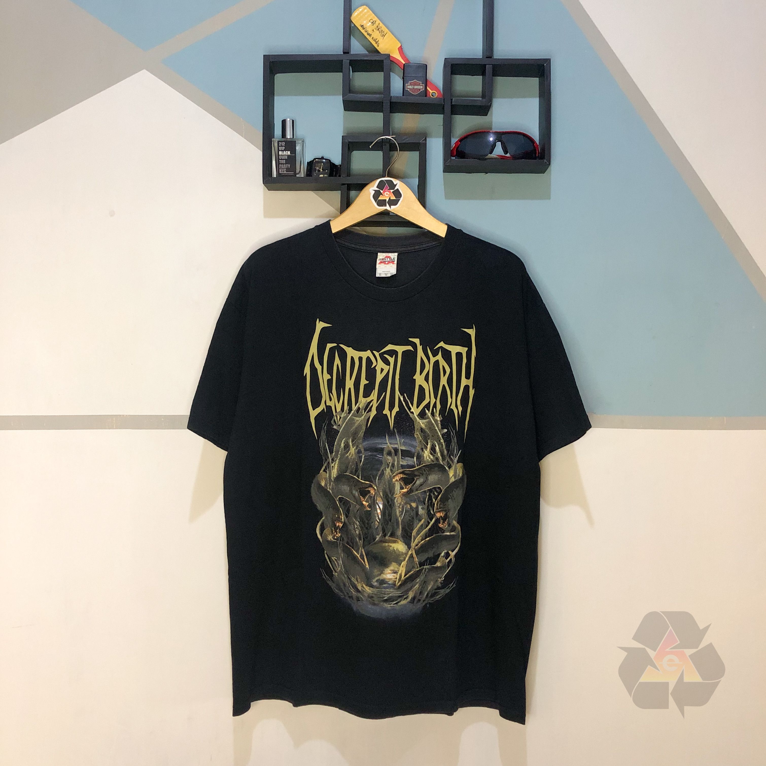 Band Tees Vintage Decrepit Birth Band Delusive Duration T-Shirt Size US XL / EU 56 / 4 - 2 Thumbnail