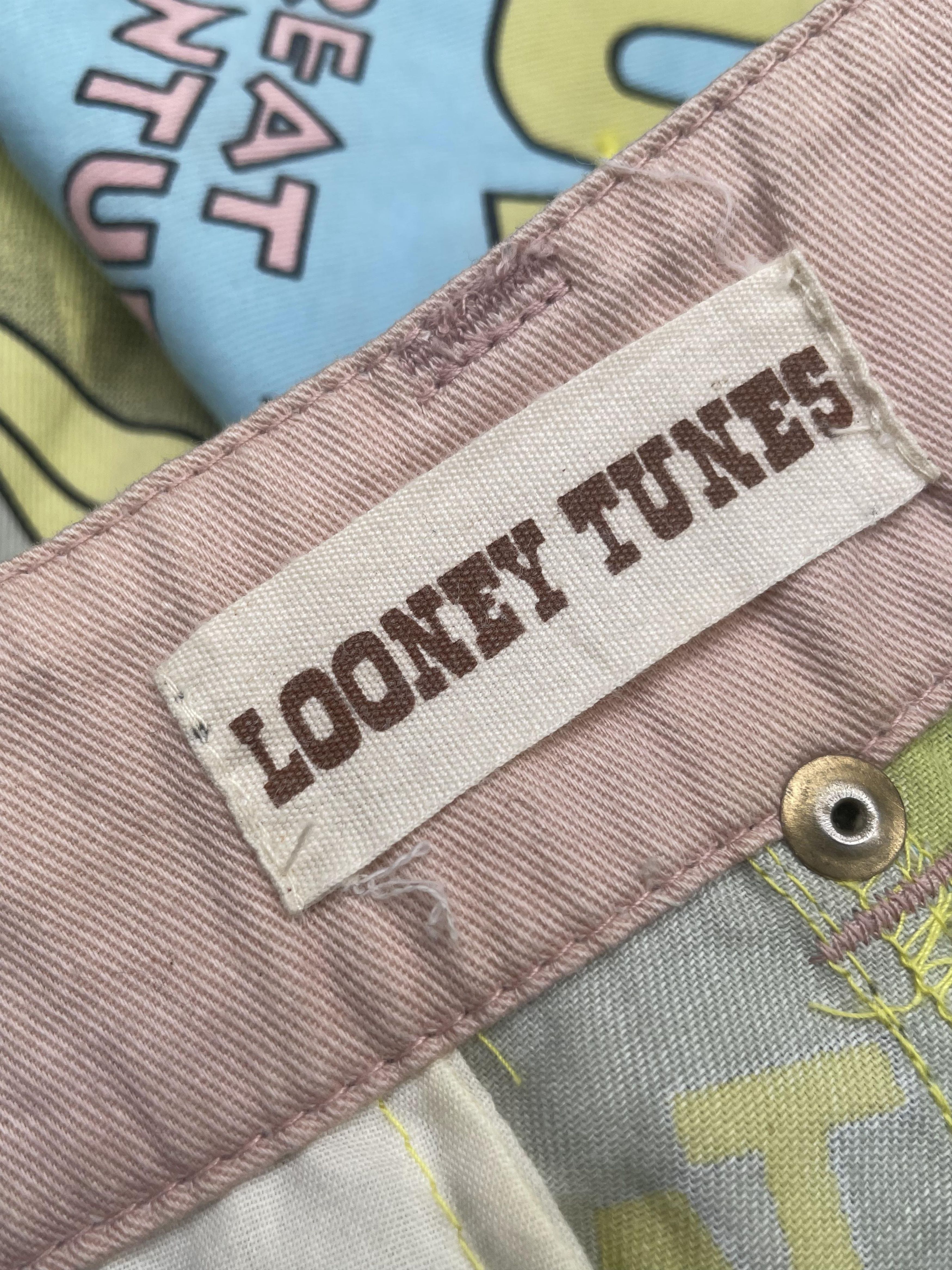 Warner Bros Looney Tunes x E Hyphen World Gallery AOP Skirt Size 31" - 7 Thumbnail