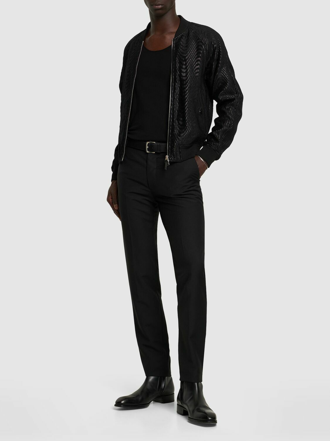 Tom Ford Best Dressed NWT Rare $4K w/tax TOM FORD Jacquard Bomber Size US M / EU 48-50 / 2 - 5 Thumbnail