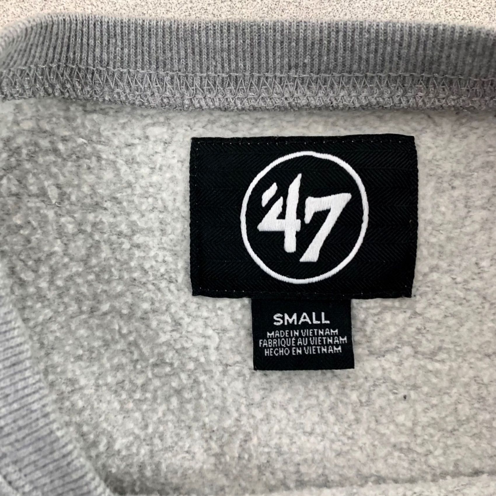 47 47 Brand Miami Dolphins Sweatshirt Mens Small Grey Graphic NFL Pullover Size US S / EU 44-46 / 1 - 3 Thumbnail