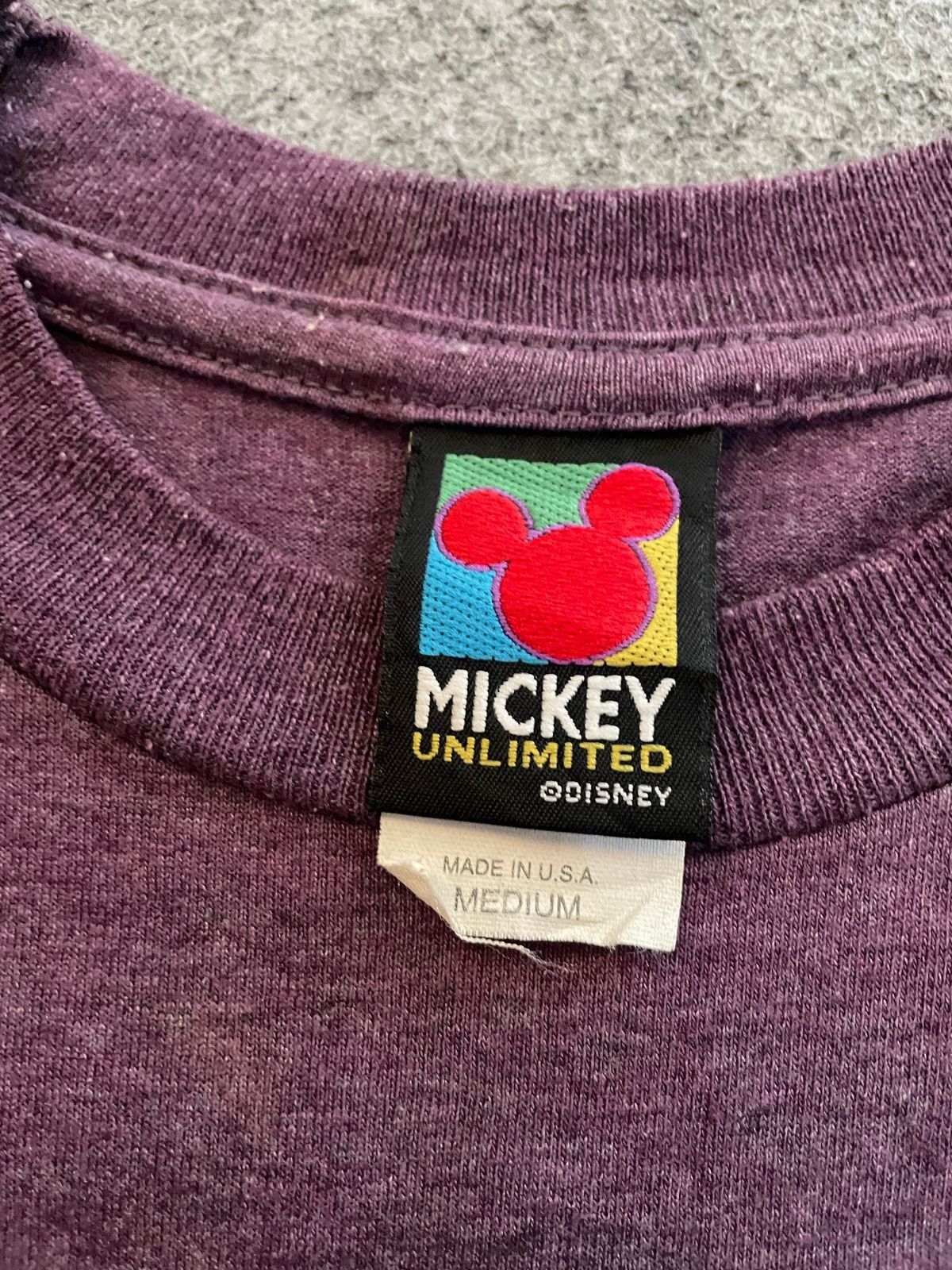 Disney DISNEY UNLIMITED T-SHIRT BY VELVA SHEEN 90s RARE Size US M / EU 48-50 / 2 - 4 Thumbnail