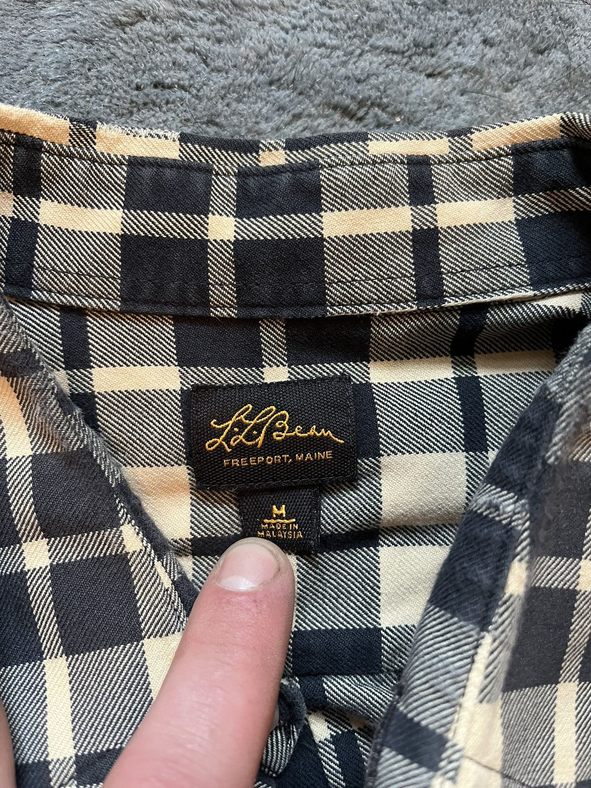 L.L. Bean Vintage L.L. Bean flannel button down Size US M / EU 48-50 / 2 - 2 Thumbnail