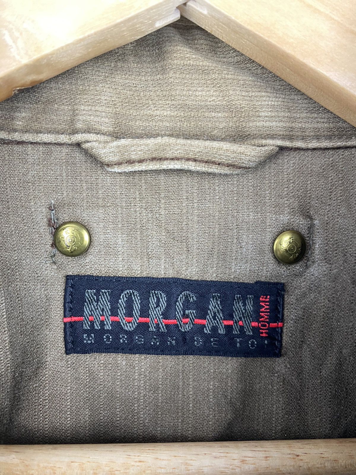 Japanese Brand × Vintage Vintage Morgan Homme Denim Jacket Nice Design Size US M / EU 48-50 / 2 - 13 Thumbnail