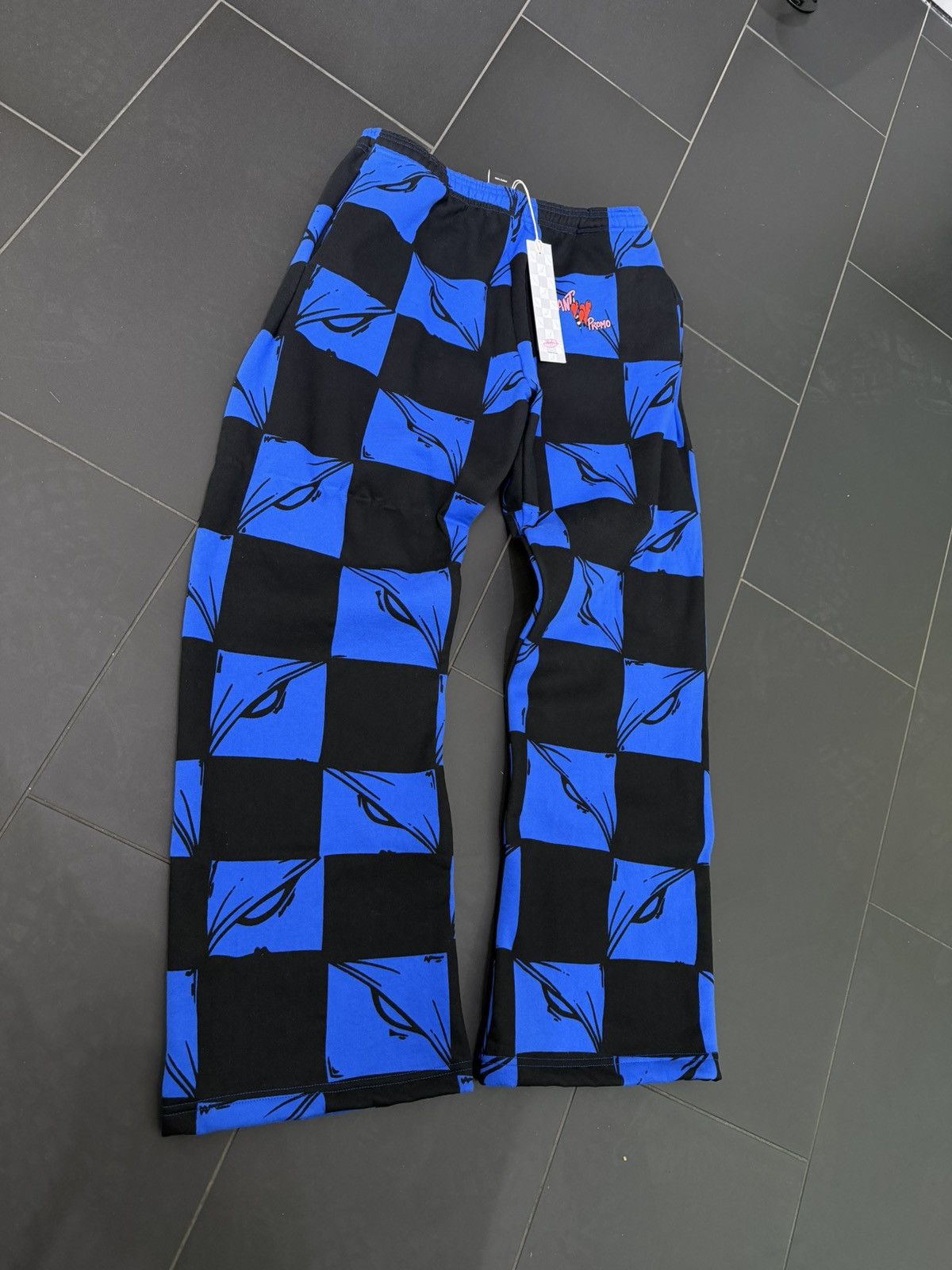 Matty Boy Matty Boy Anti Promo 99 EYES Sweatpants ‘Black/Blue’ Size US 32 / EU 48 - 1 Thumbnail