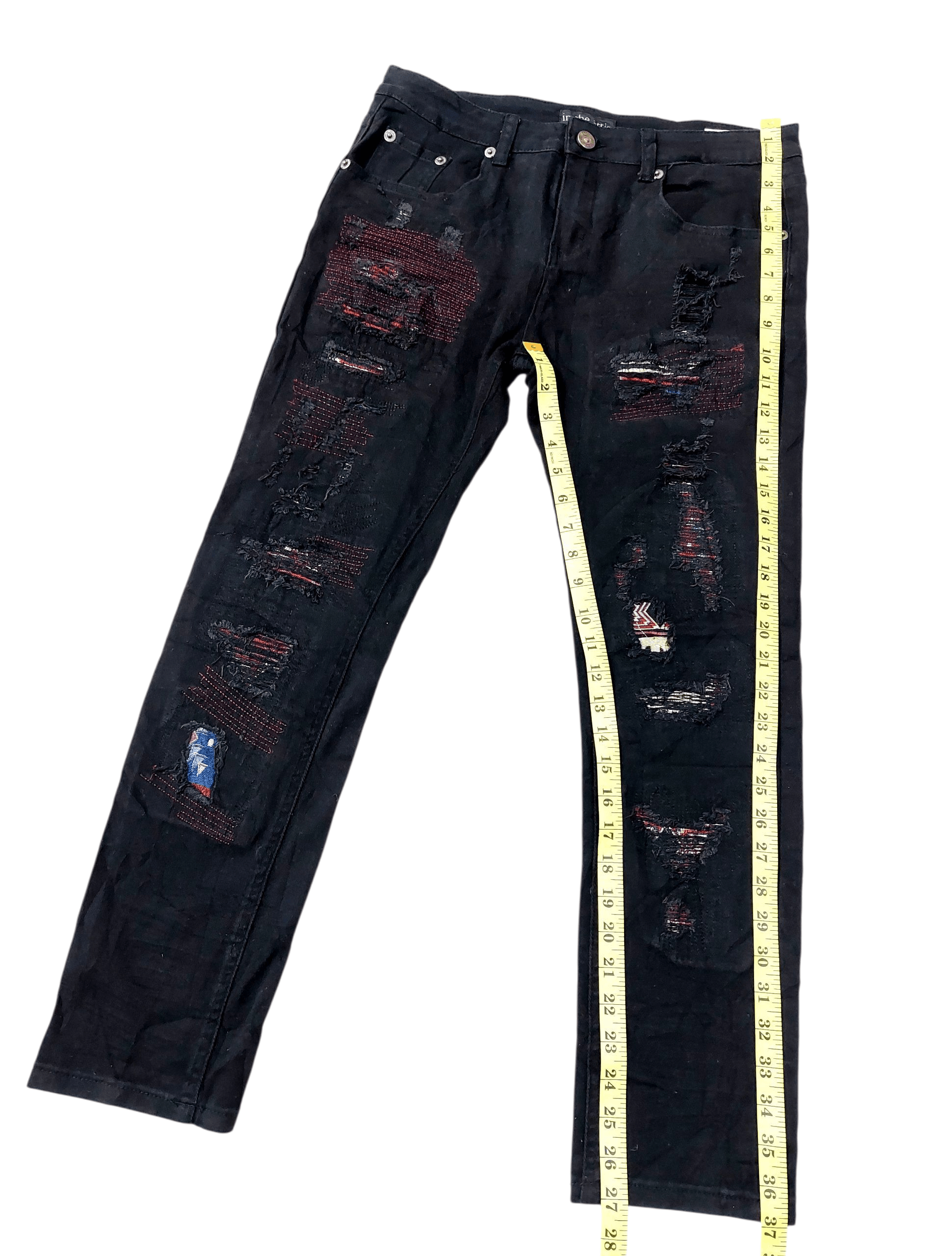 In The Attic In the Attic Stretchable Punk Inspired by Kurt Cobain Size US 31 - 13 Thumbnail