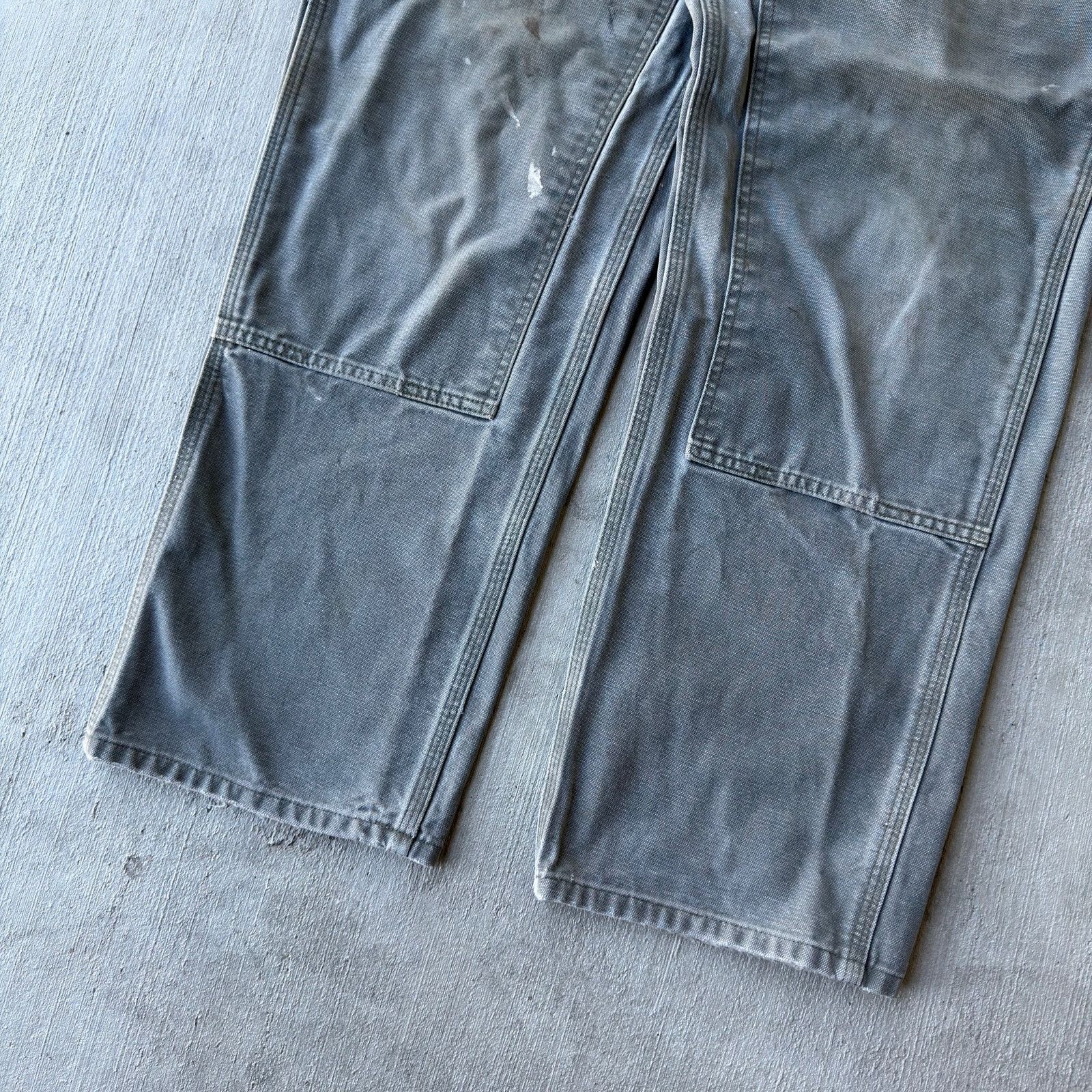 Carhartt × Vintage Vintage Y2K Carhartt MOS green double knee work wear pants Size US 32 / EU 48 - 3 Thumbnail