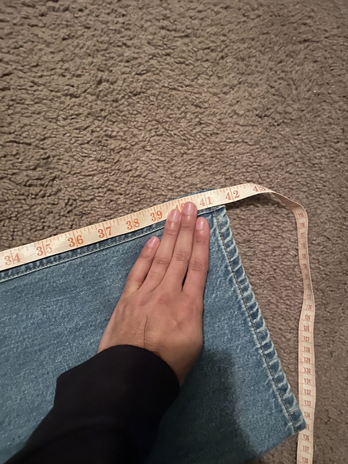 Levi's × Vintage Vintage Baggy Flared Blue Jeans Size US 29 - 5 Thumbnail
