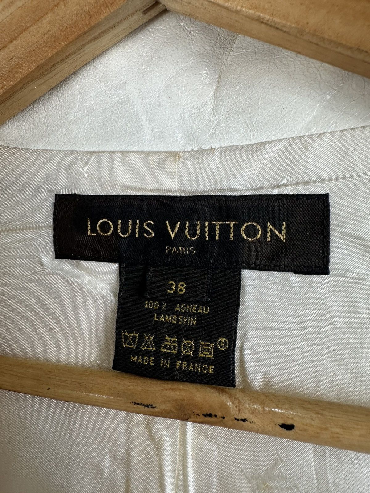 Louis Vuitton Louis Vuitton - Lambskin Leather Biker Jacket - Multi Straps Size XS / US 0-2 / IT 36-38 - 16 Thumbnail
