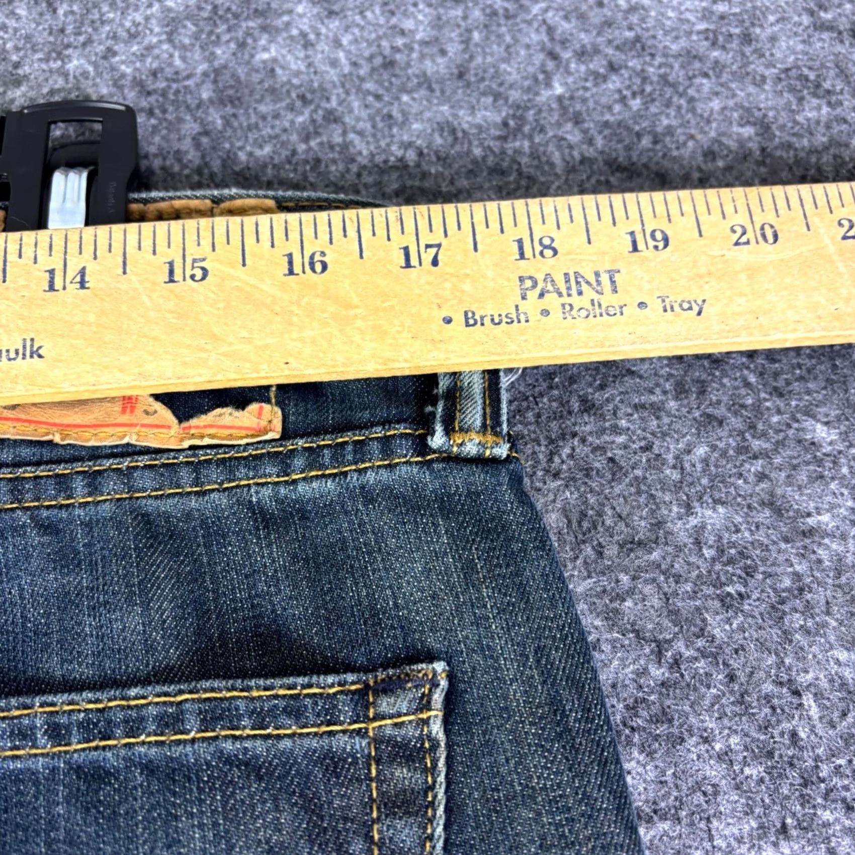 Levi's Levi's 508 Jeans Mens Regular Taper Dark Wash Blue 34x30 100% Cotton Denim Size US 34 / EU 50 - 5 Thumbnail